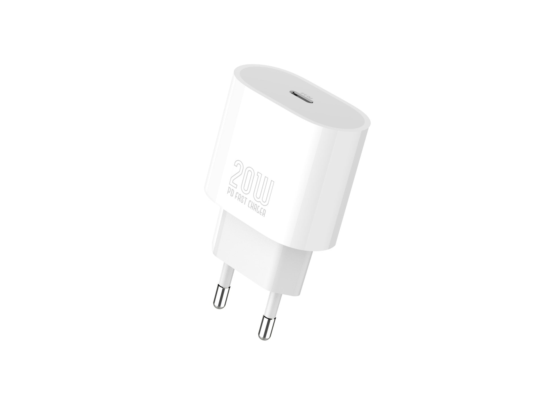 Techancy Carregador TA2823 PD3.0 20W USB-C Adaptador de Carga Rapida Compativel com iPhone Samsung Huawei e Outros Dispositivos