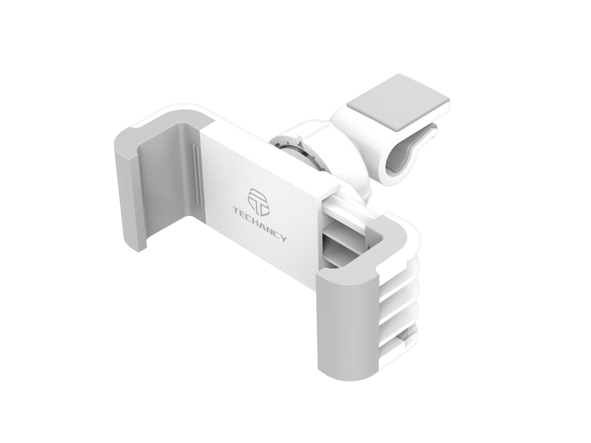 Techancy Car Phone Holder TI2282 Rotatable Stable Compatible with 4.7 to 6.4 Inches White