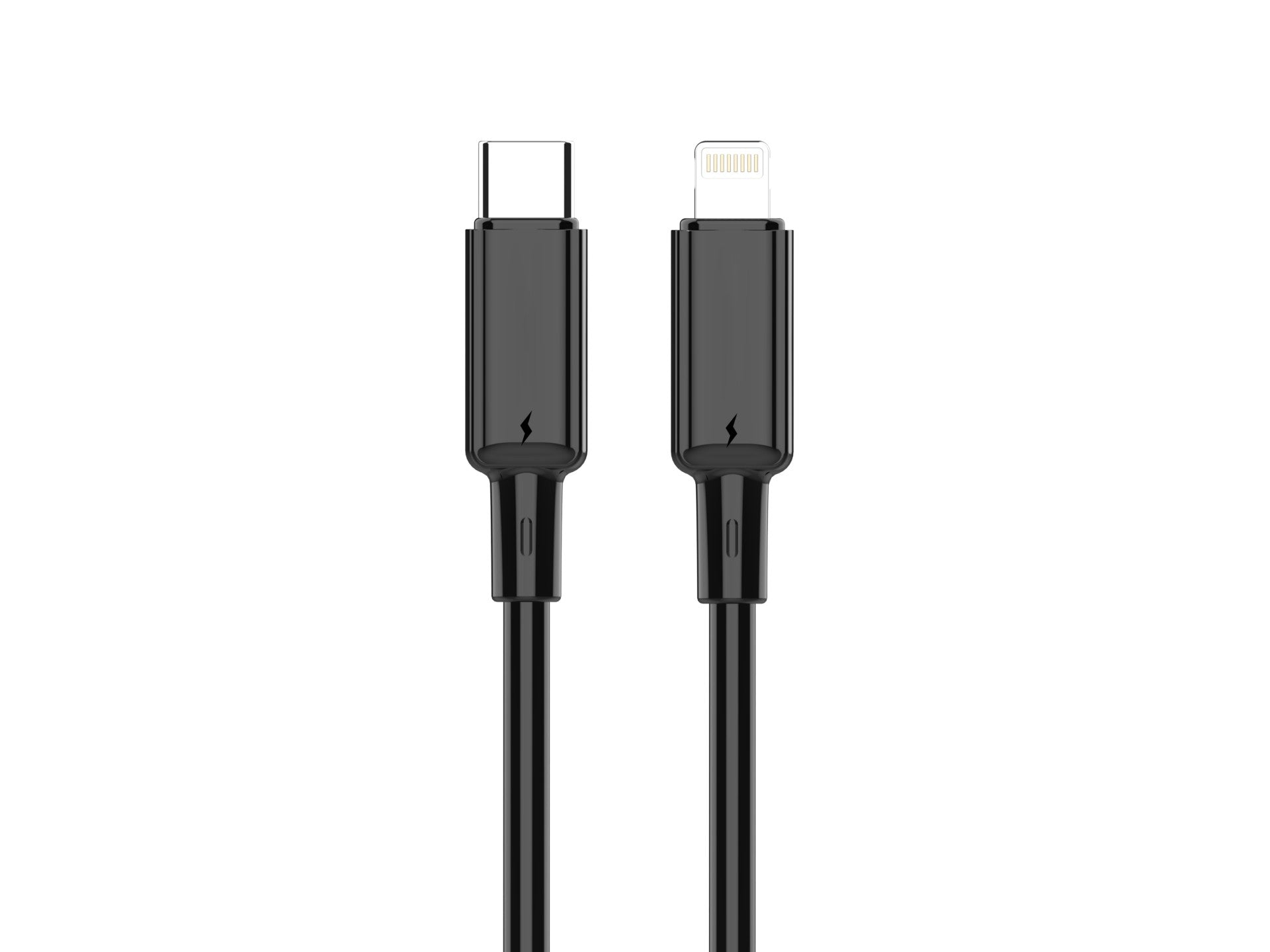 Techancy Cabo USB C para Lightning TB1803 1m 30W Carregamento rapido e dados iPhone 7 8 XS 11 12 13 14 Preto