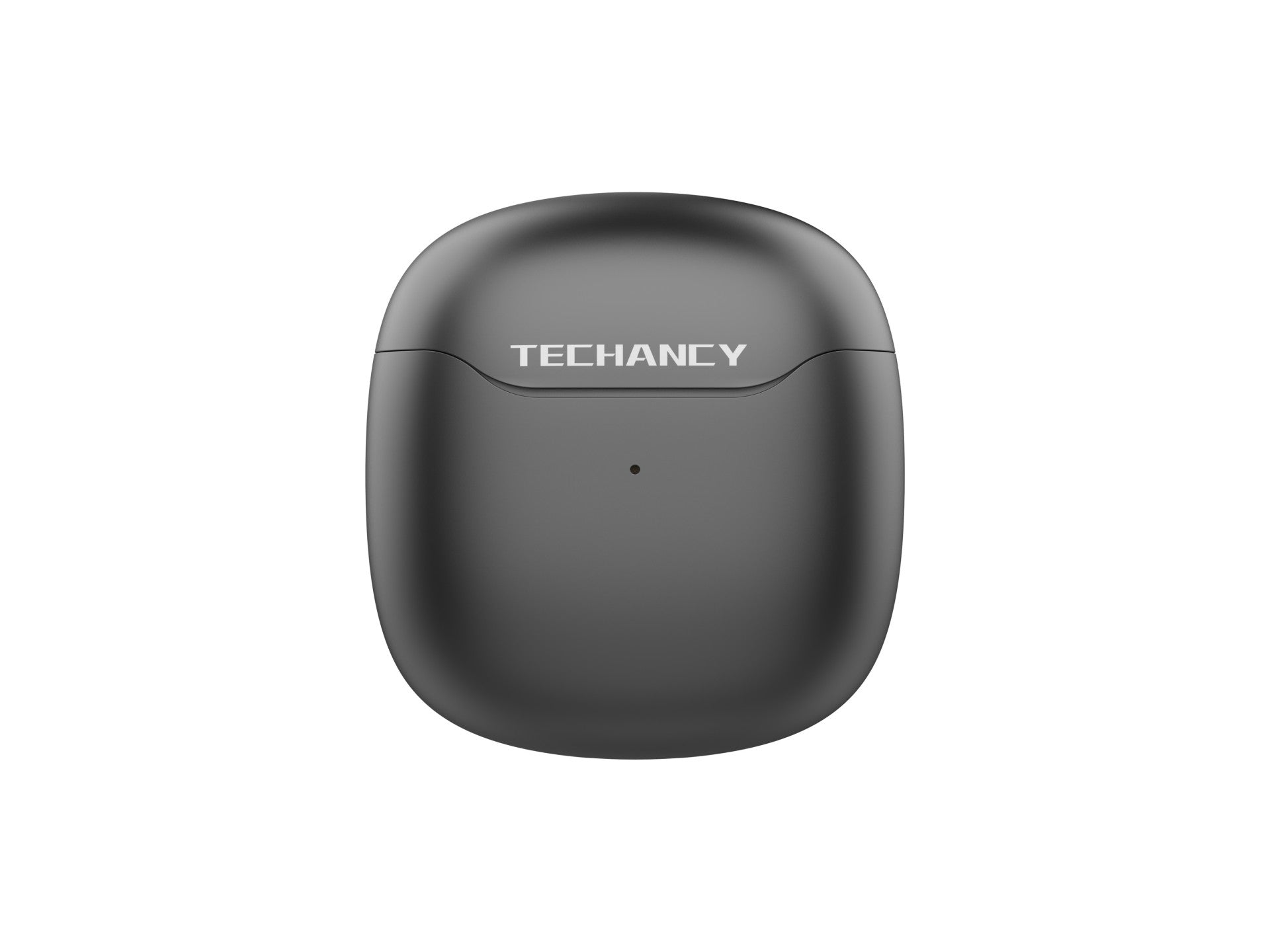 Techancy KP2709 TWS Wireless Earphones 5.3 Bluetooth Type C Port 10m Distance 5h Music Charging Case 320mAh Black