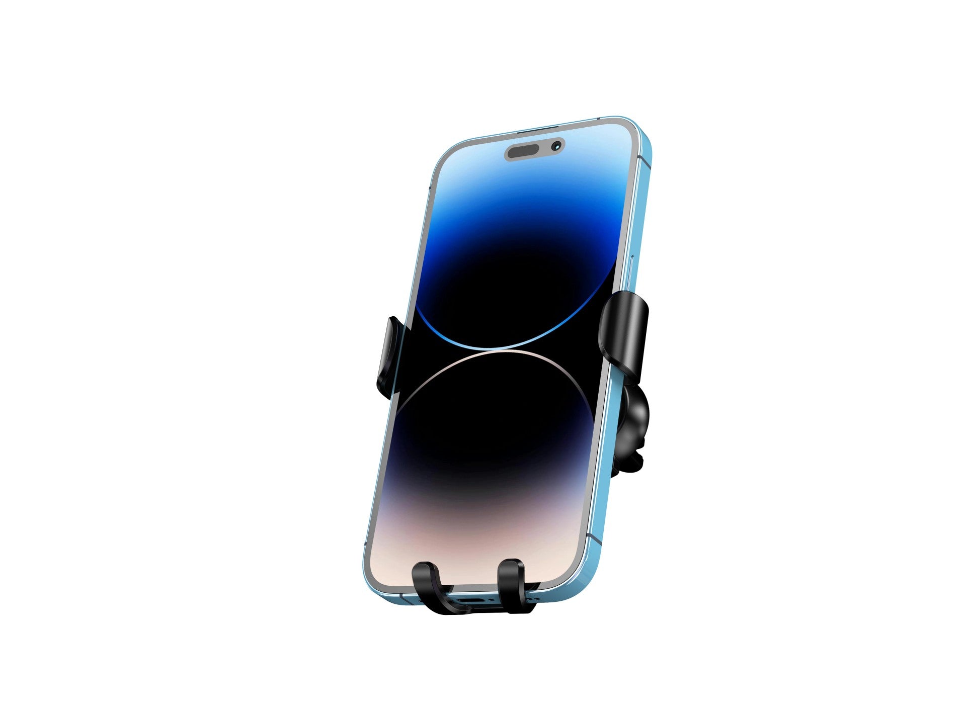 Techancy Suporte De Telemóvel Para Automóvel TI2319,Auto Grip Suporte Para Telemóveis De 4,7 - 7,2 - Polegadas,Preto
