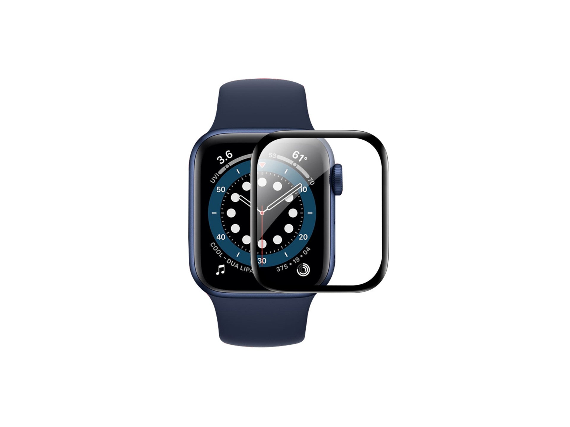 Techancy Protetor De Ecrã Para Relógios Inteligentes KC2116, Compatível Com Iwatch-42mm, Anti-Riscos, Hd Ultra-Fino.