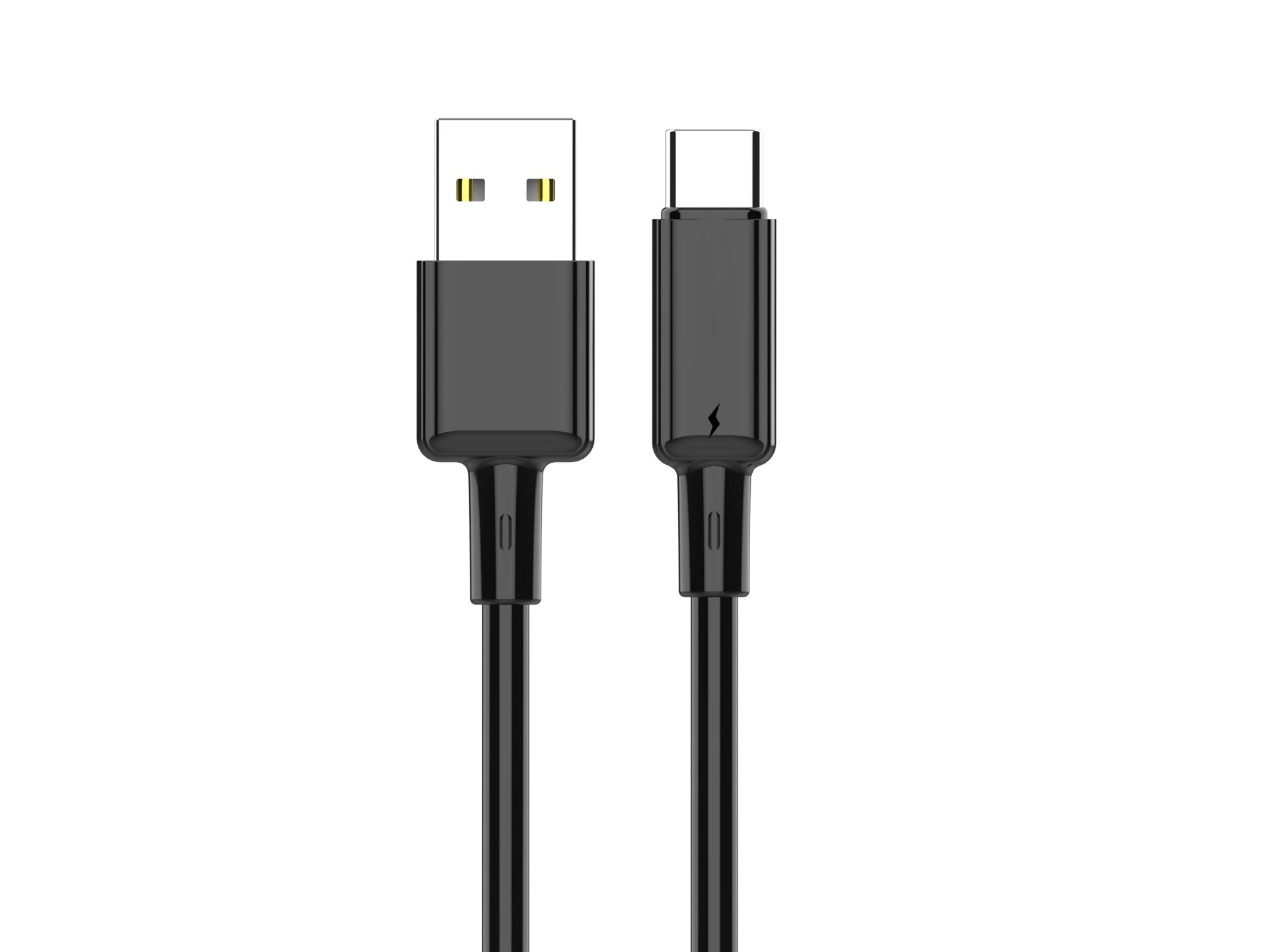 Techancy Cabo USB A para USB C TB1782 1m 2.4A Carregamento rapido e dados para Android Telemovel Tablet Preto
