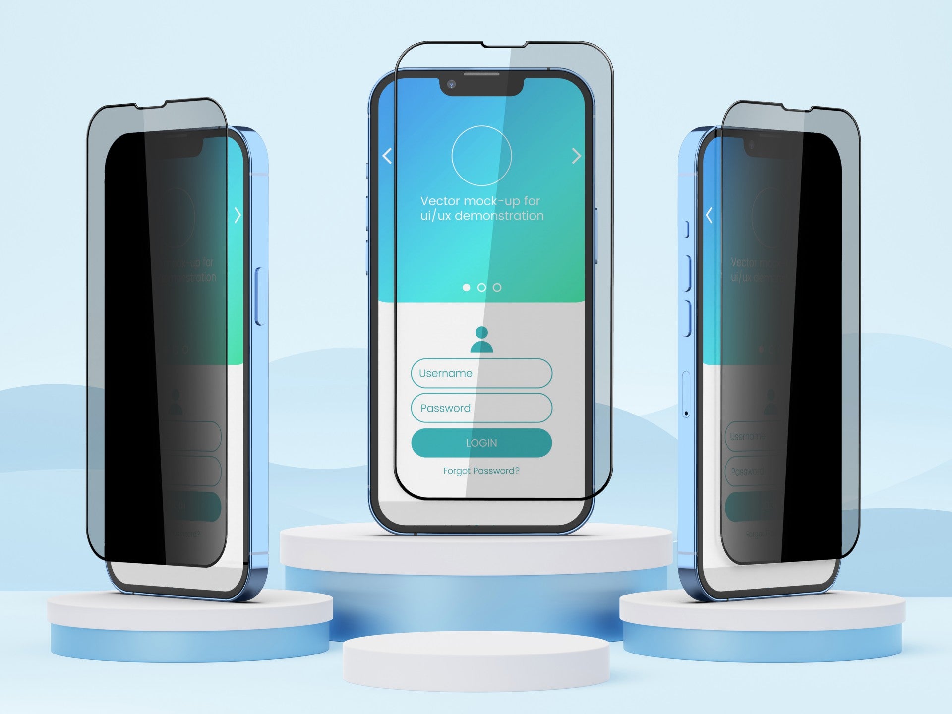 Protector de pantalla premium para smartphone Techancy, Privacy Guard, KV1600, compatible con iPhone X/Xs/11 Pro