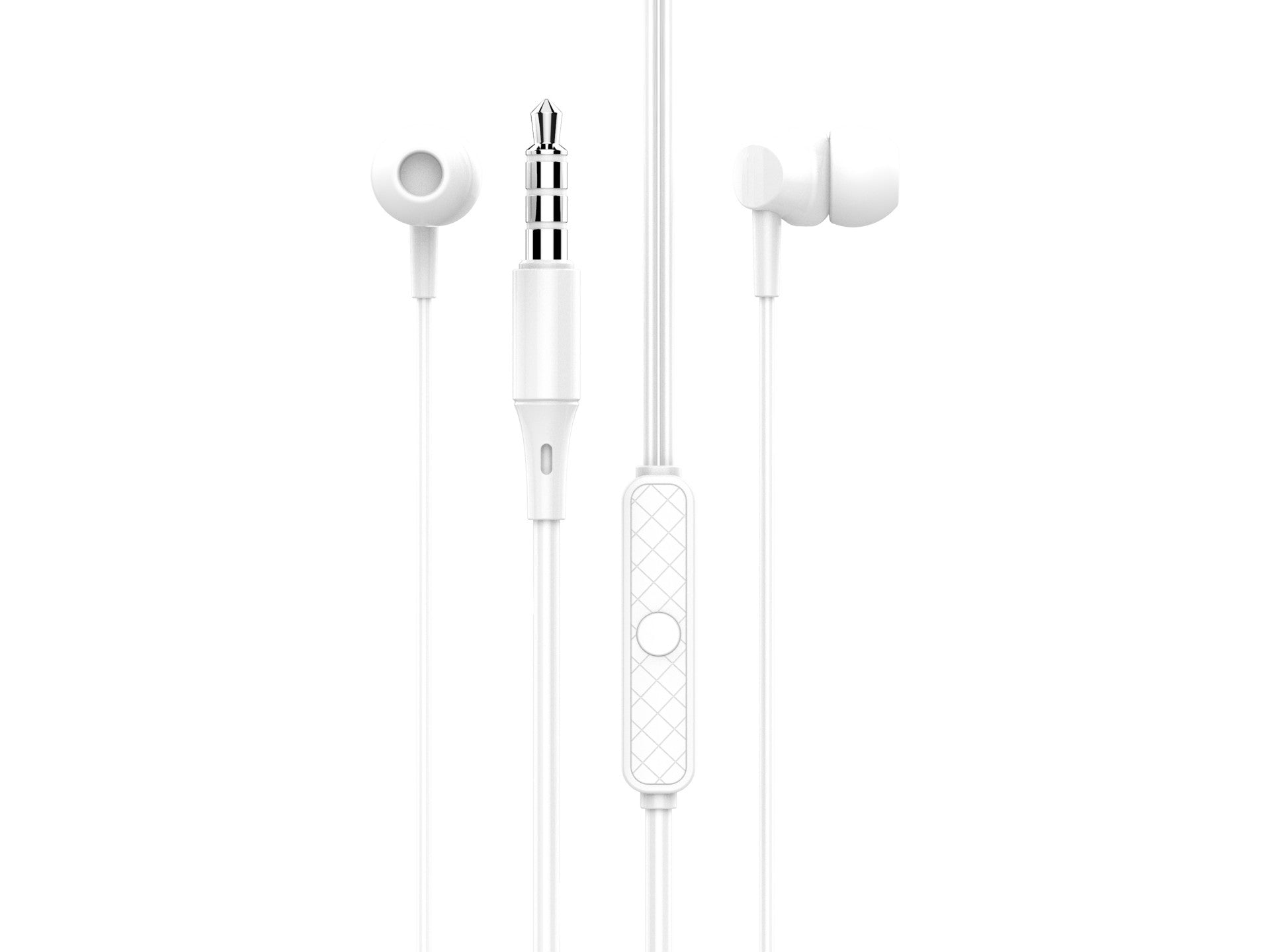 Techancy Auscultadores Intra-Auriculares Pretos 1,2 M TD8029, Com Controlo De Volume Do Microfone, Conetor De 3,5 Mm