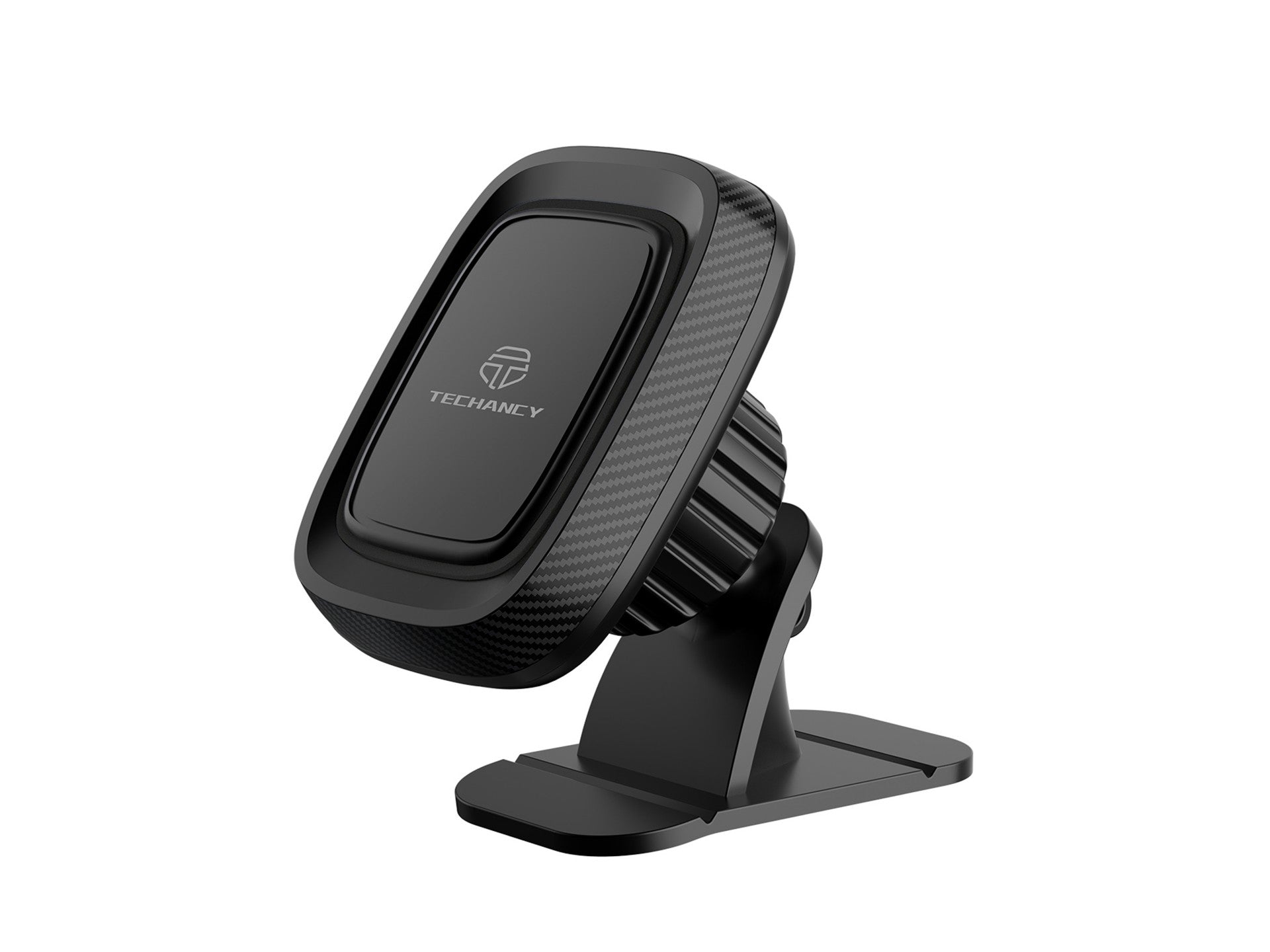 Soporte magnético para teléfono de coche Techancy Ti2285, con gran capacidad de adsorción magnética. Negro y rojo.