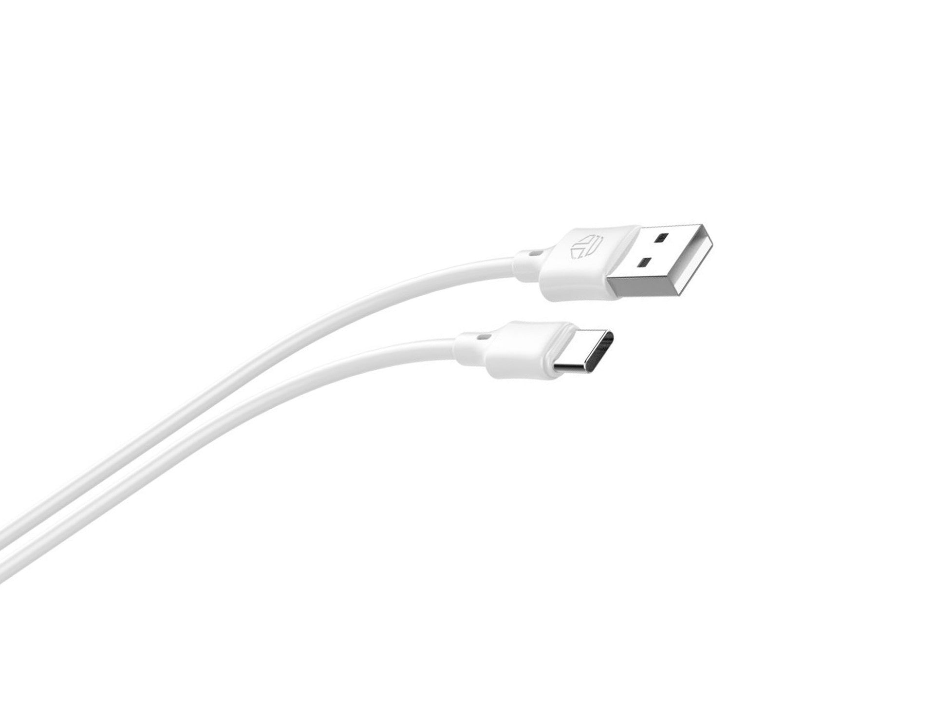 Techancy Cabo De Carregamento 3m Usb- Tipo C Branco TB1726, Carregamento Rápido De 2,4 A, Carregamento De Longo Alcance 3m