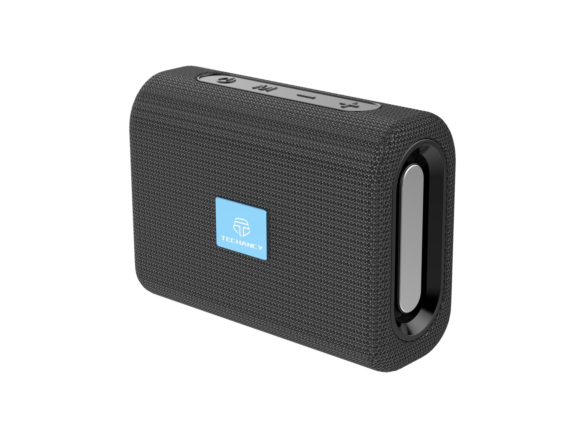 Techancy Mini Wireless Speaker Black TH2630, Built-in Battery Playback, Bluetooth 5.0 Connectivity, TWS Support