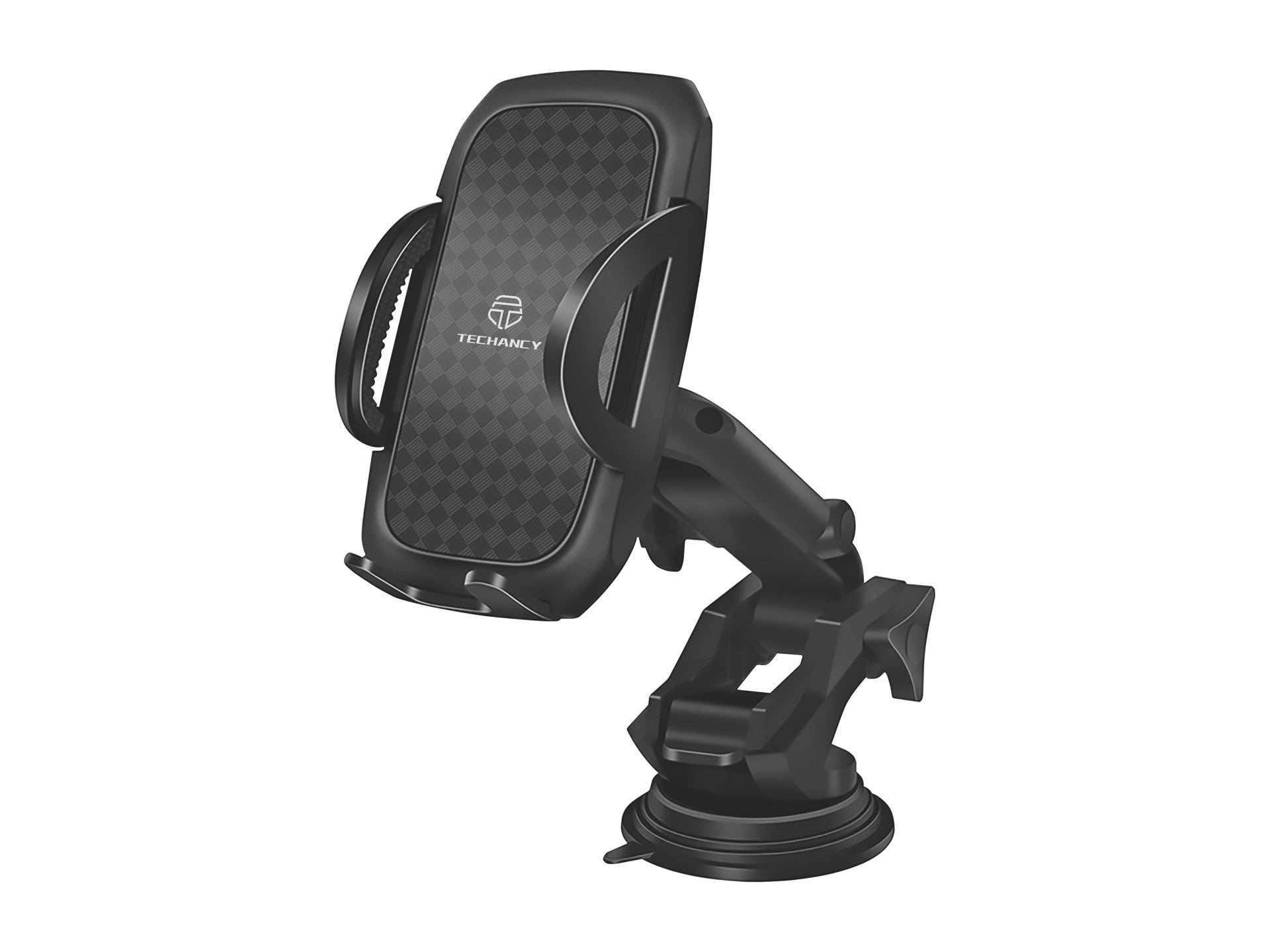 Techancy Ti2266 Car Phone Holder, Compatible with 4.0 to 7 Inch Phones. Suction Cup Mount