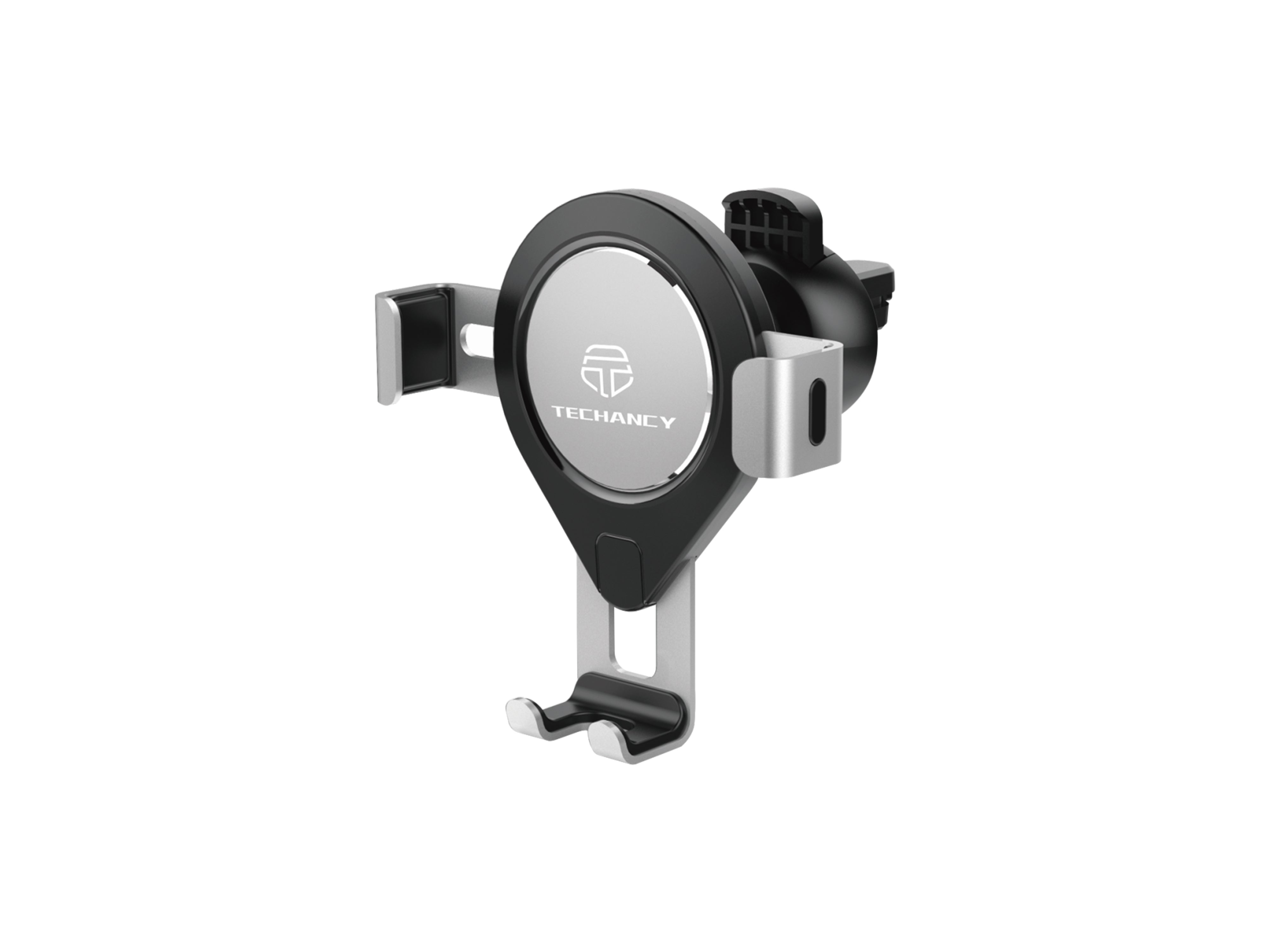 Car Phone Holder, Gray, TI2197, 360 Degree Rotation for 4.7-7.2 Inch Phones