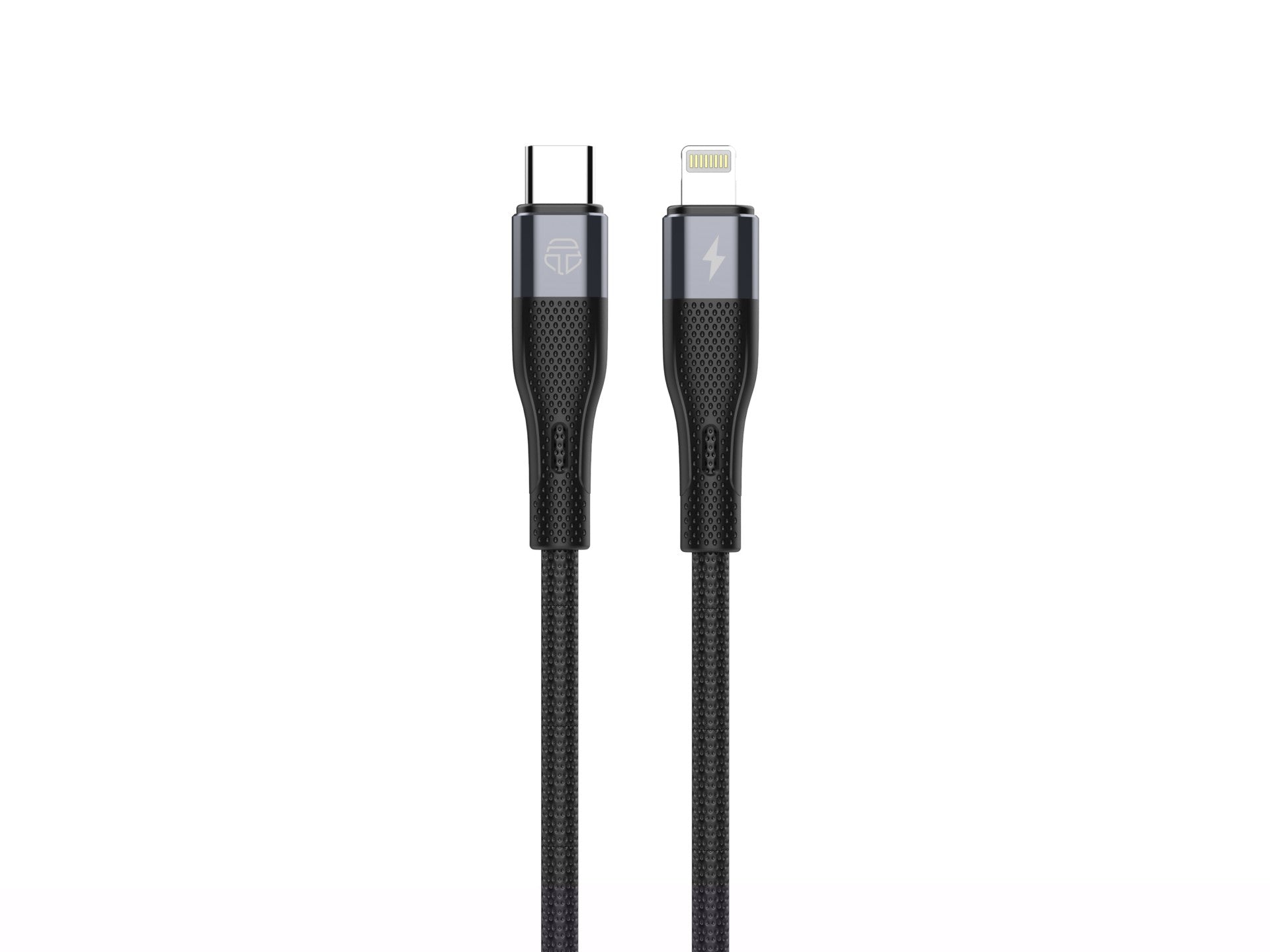 Techancy Cabo de carregamento rápido PD USB C para Lightning Preto TB1779, carregamento rápido de 30 W, comprimento 1 m