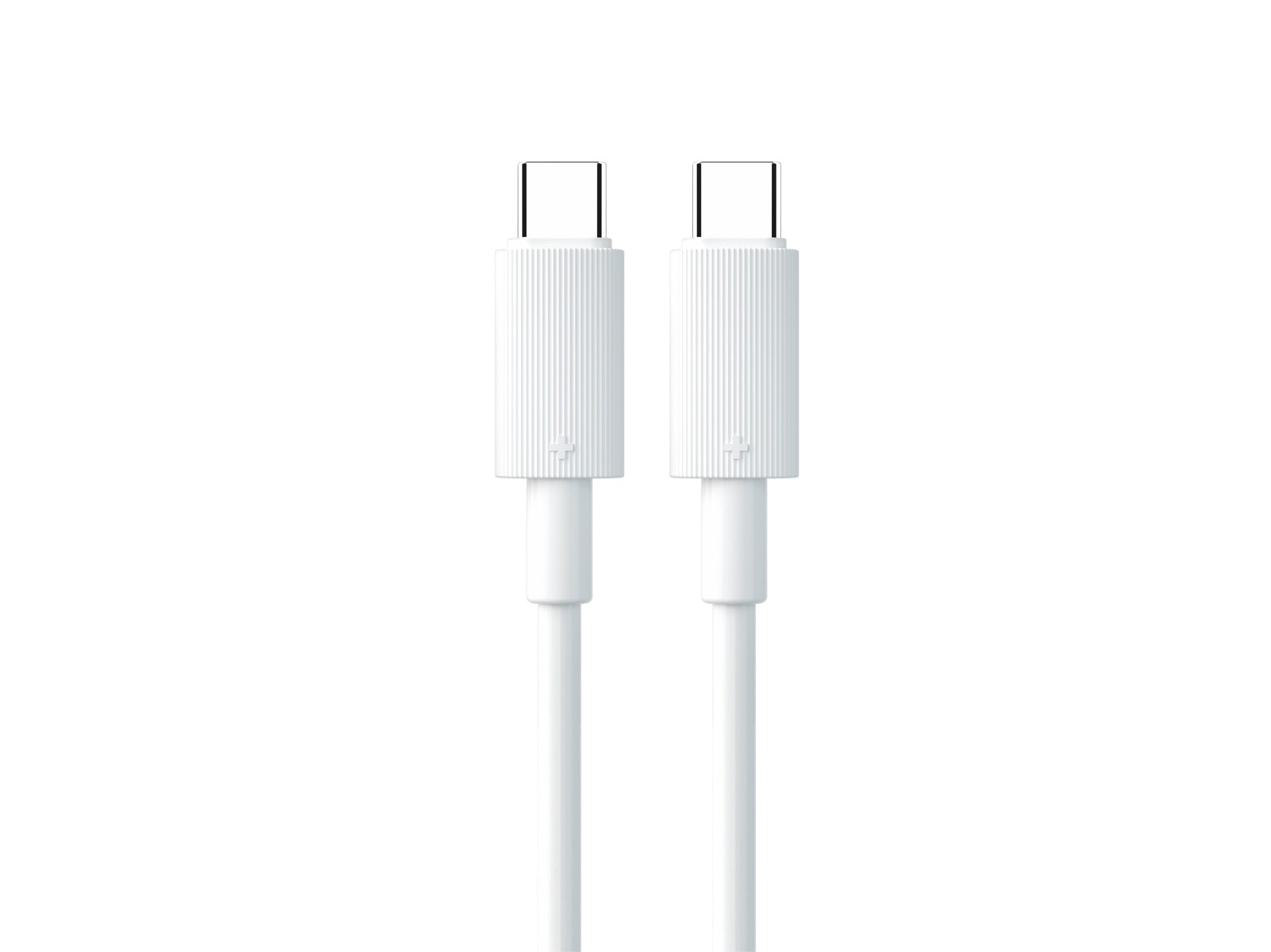 Techancy Cabo Pd De Carregamento Rápido 1m Branco TB1769,Tipo-C Para Tipo-C, 60w Compatível Com Computadores Portáteis