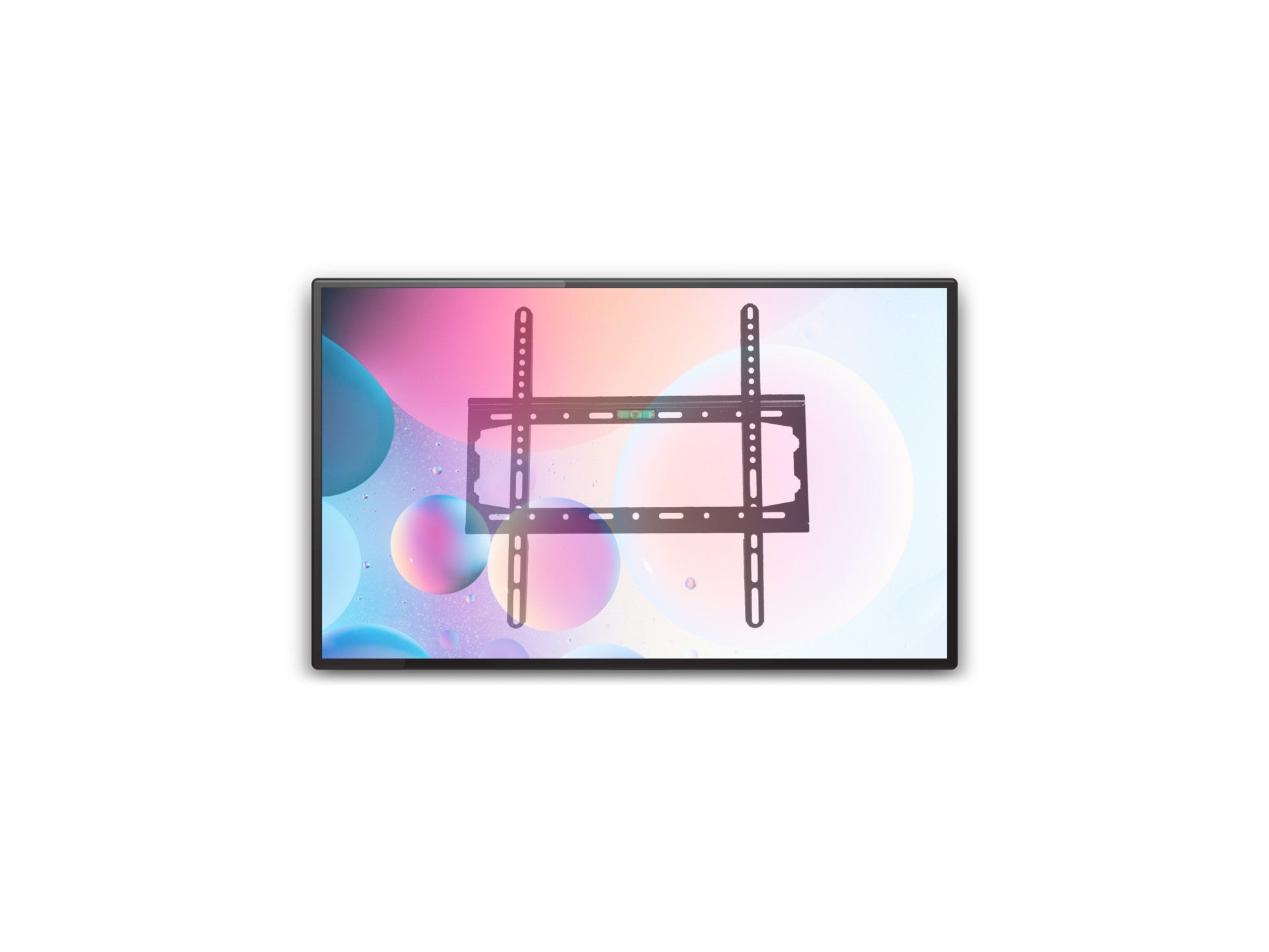 Techancy Lightweight TV Stand, 30 kg, TI2267, Compatible with 26-55 inch TVs, Black