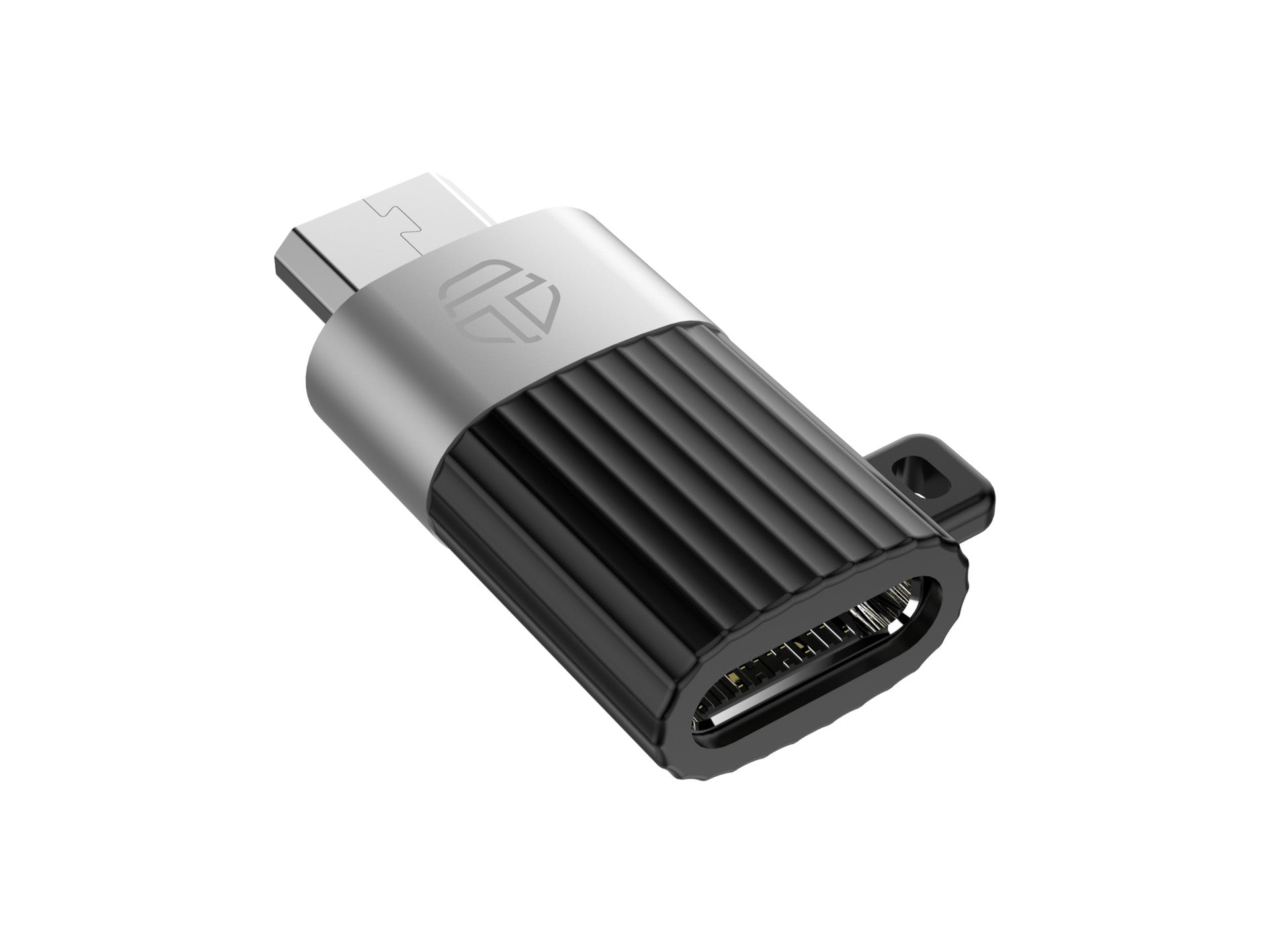 Techancy Adaptador Otg KK2103,MICRO Para Tipo-c,Suporta Carregamento E Transferência De Dados,Compacto E Portátil