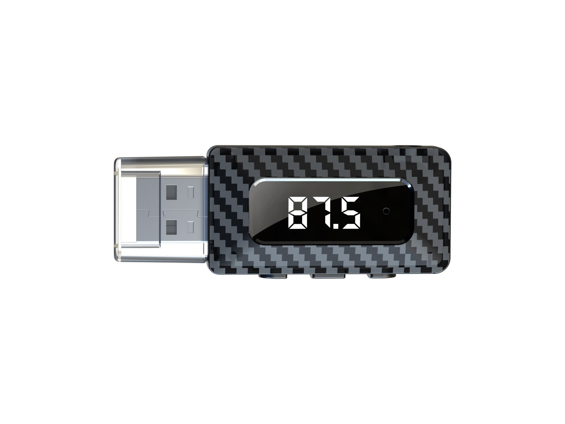 Techancy Recetor/Transmissor Fm Bts 5.3 TQ5907, Suporta Leitura De Cartões Tf, Fonte De Alimentação Usb, Saída Aux De 3,5 Mm.