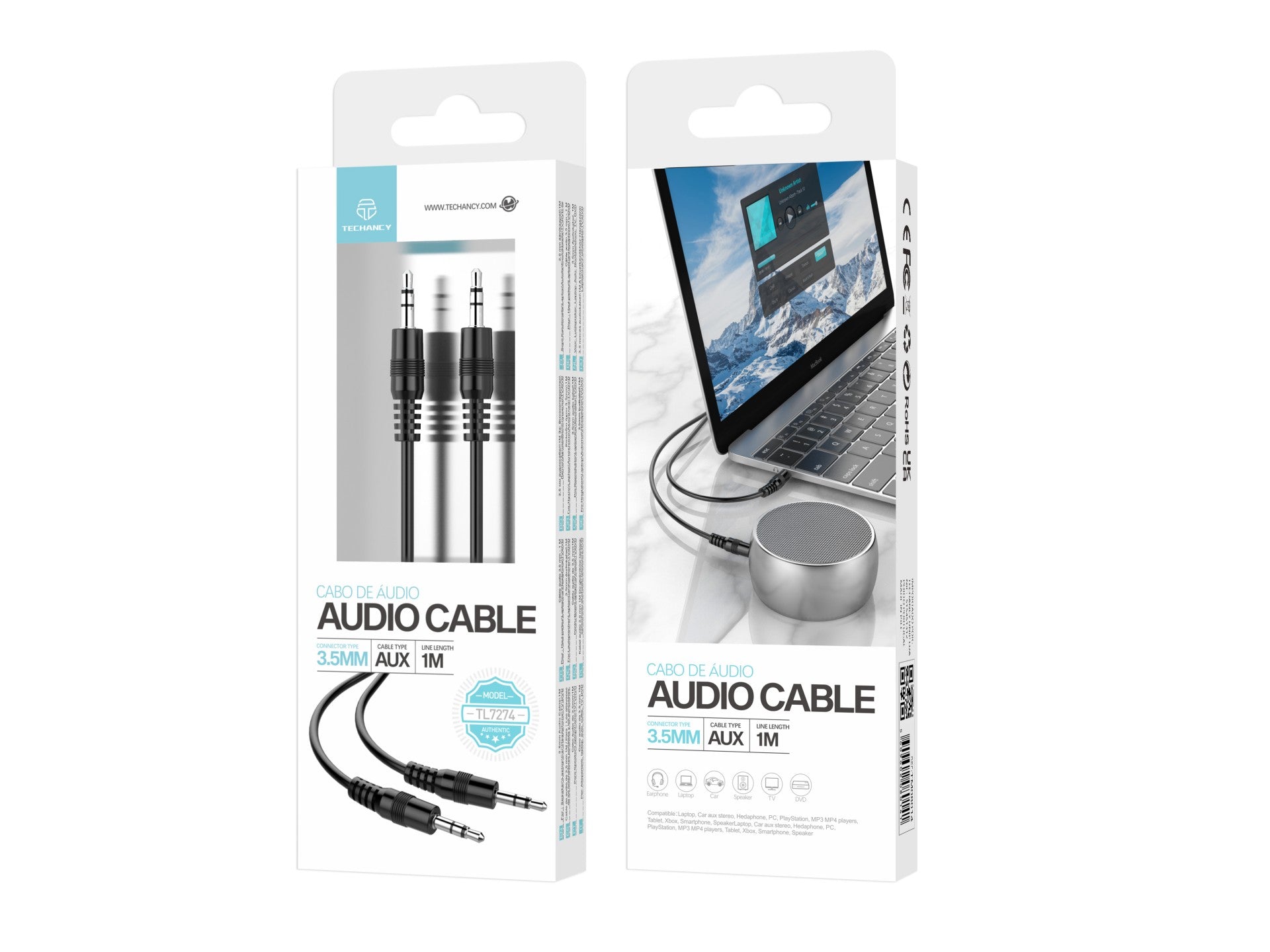 Soporte para teléfono de coche Techancy TF2794 con cargador inalámbrico de 15 W