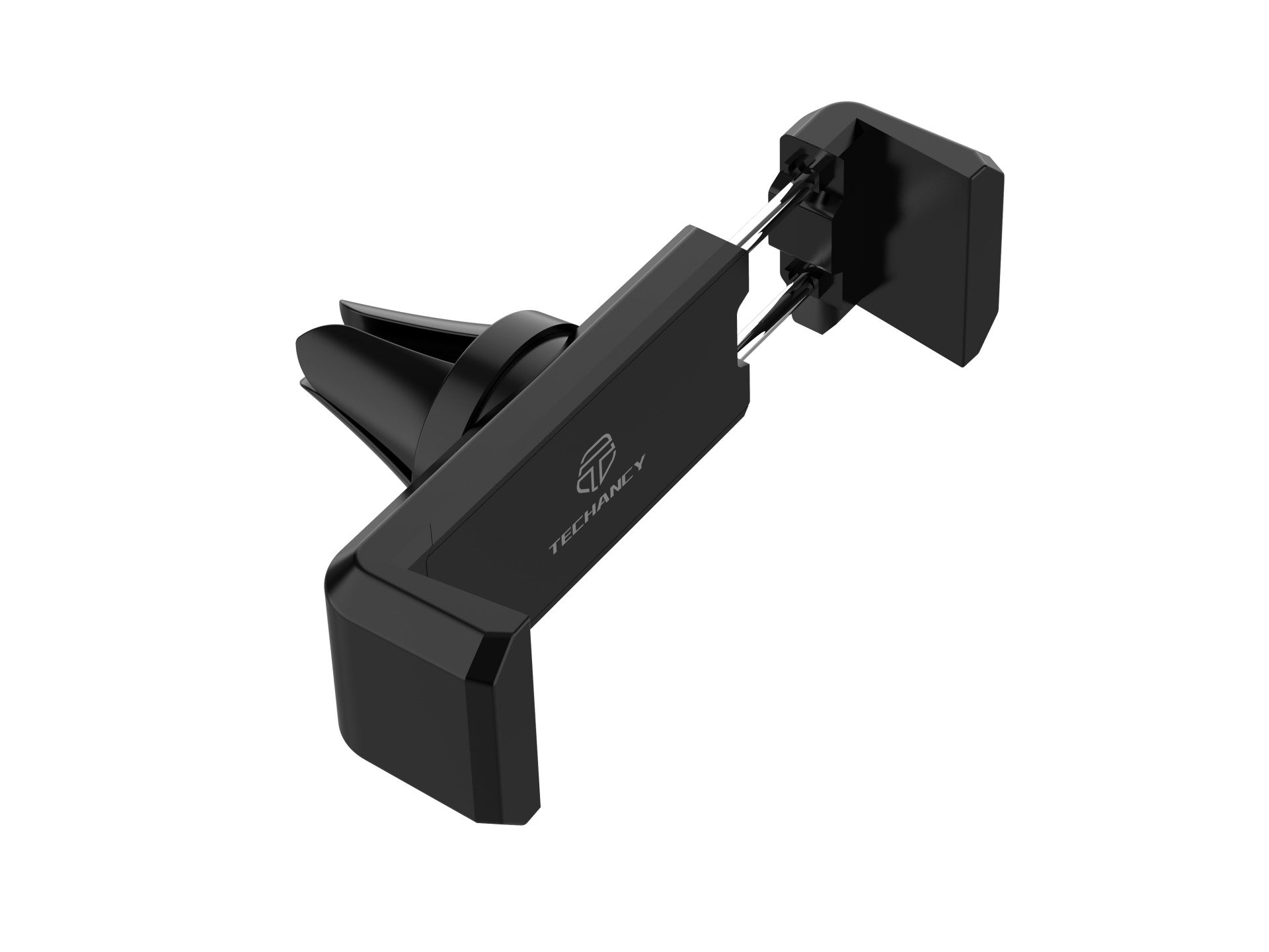 Techancy Suporte Para Telemóvel De Carro Ti2280, Preto, Anti-Vibração, Para Dispositivos De 4.7-6.4”, Material Abs