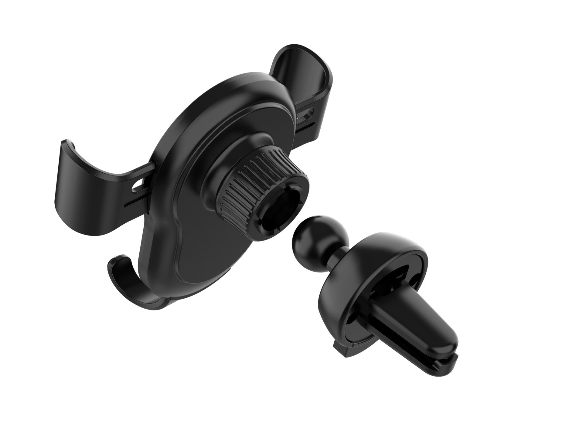 Techancy Suporte De Telemóvel Para Automóvel TI2319,Auto Grip Suporte Para Telemóveis De 4,7 - 7,2 - Polegadas,Preto