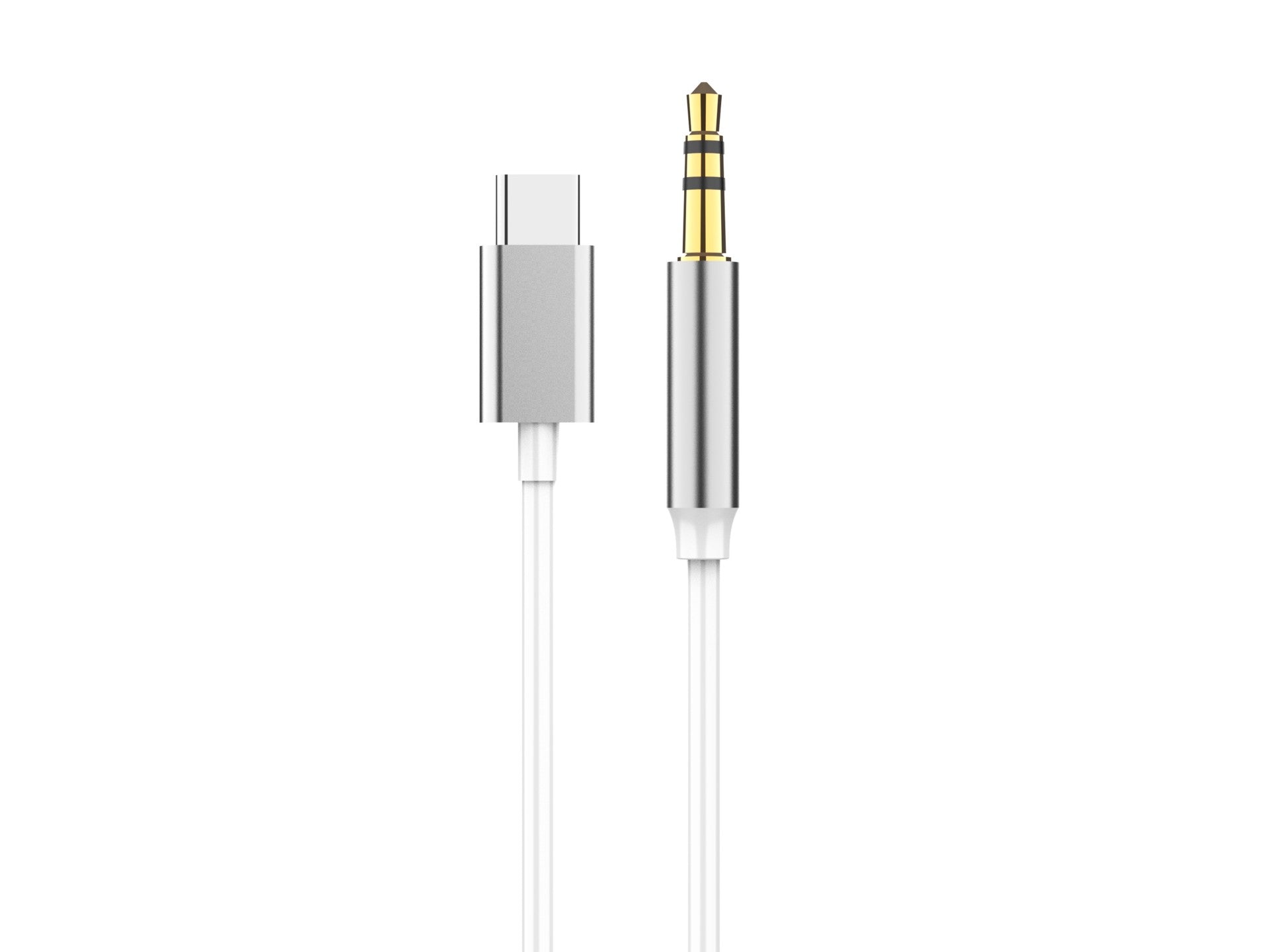 Techancy Cabo De Áudio Aux TL7329, Tipo-C Para 3.5mm, 1m, Para Áudio Automotivo E Fones, Som De Qualidade