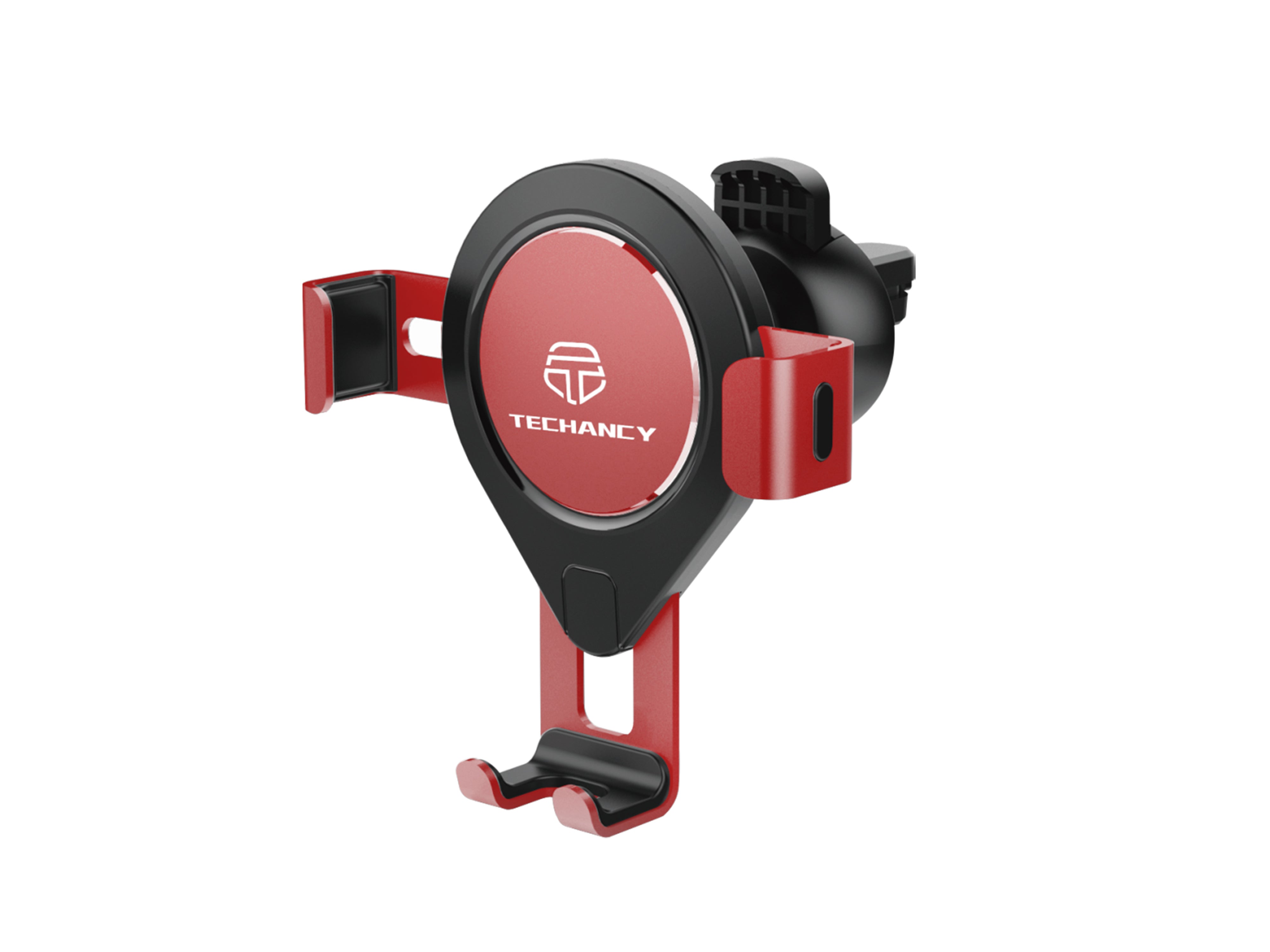 Soporte para teléfono de coche Ti2197, color rojo, con rotación de 360 ??grados para teléfonos de 4,7 a 7,2 pulgadas