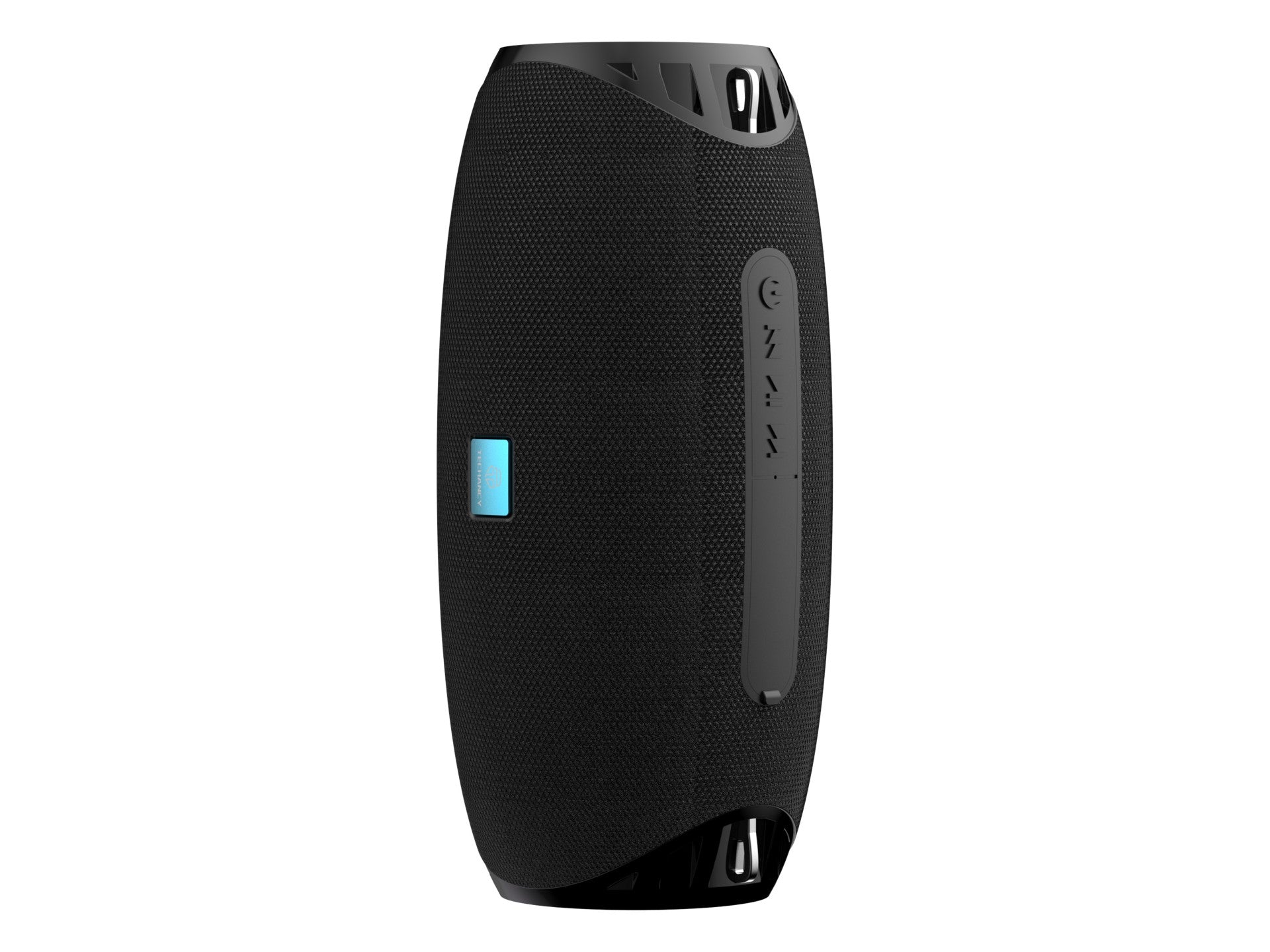 Techancy TH2631 Black Wireless Speaker, with Built-in 5W Battery*2 Speakers, Supports TWS/TF/AUX Inputs