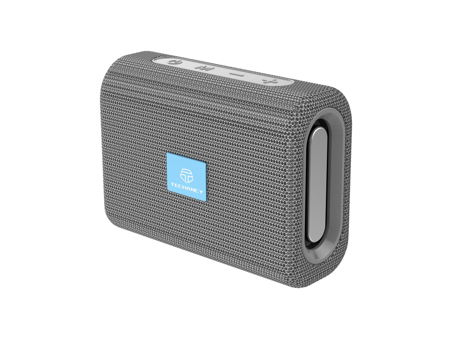 Techancy TH2630 Mini Wireless Speaker Gray, Built-in Battery Playback, Bluetooth 5.0 Connectivity, TWS Support