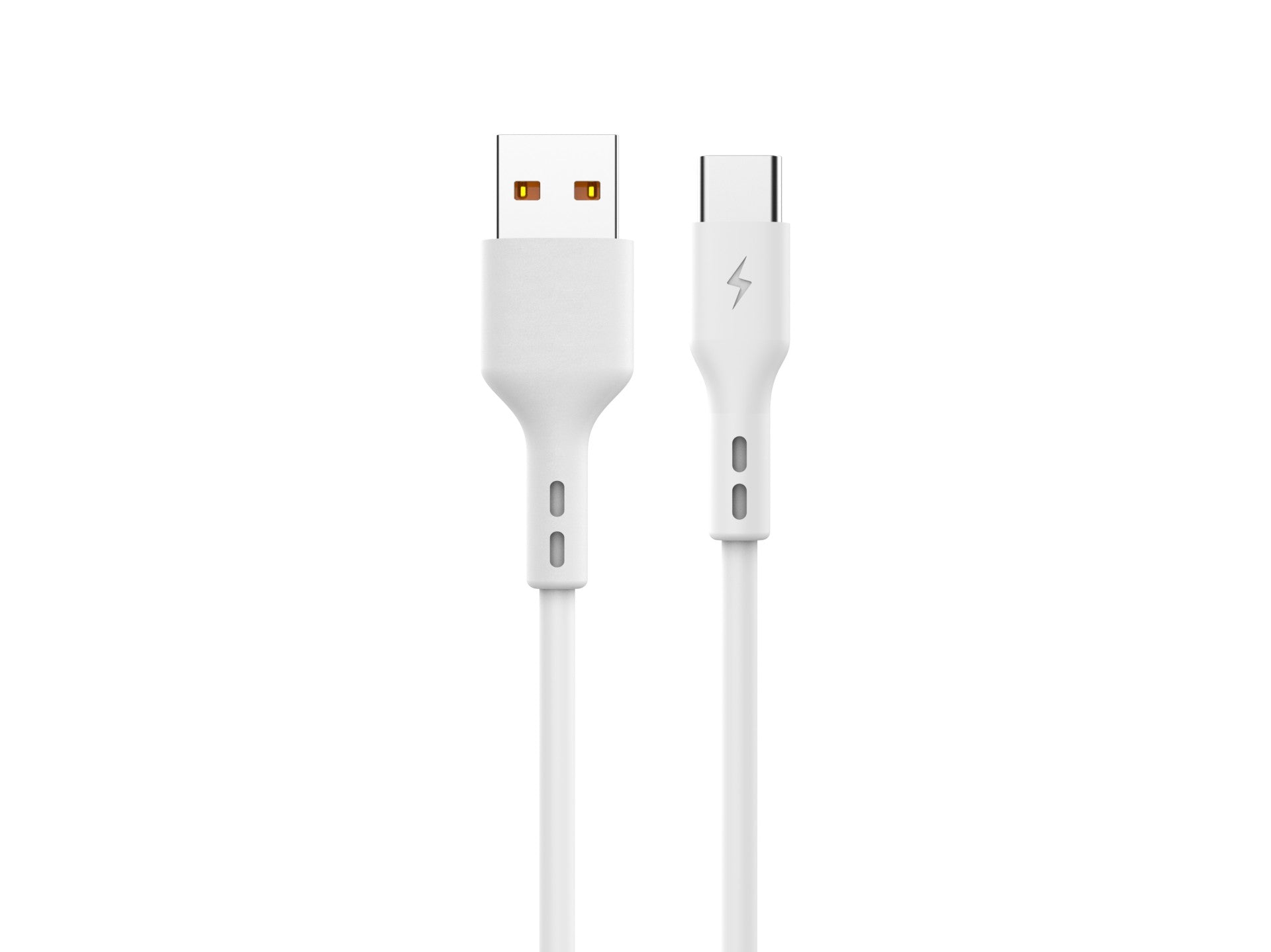 Techancy Fast Charge Cabo de Dados Usb-Type-C TB1774, 1m, 5a Super Fast Charge, Transferência De Dados, Branco