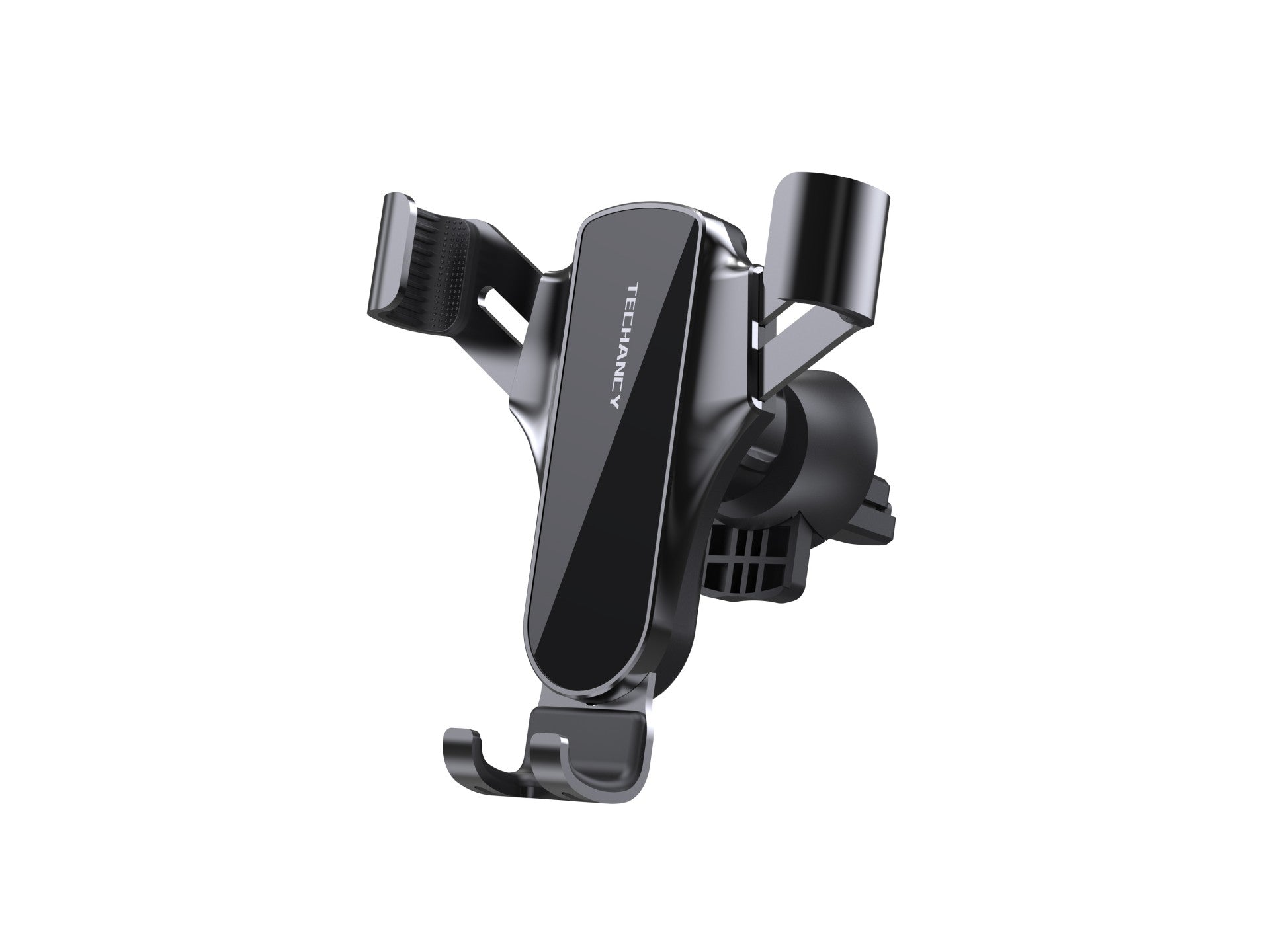 Suporte para telemóvel para carro Techancy, fixação por gravidade na saída de ar, TI2284, preto