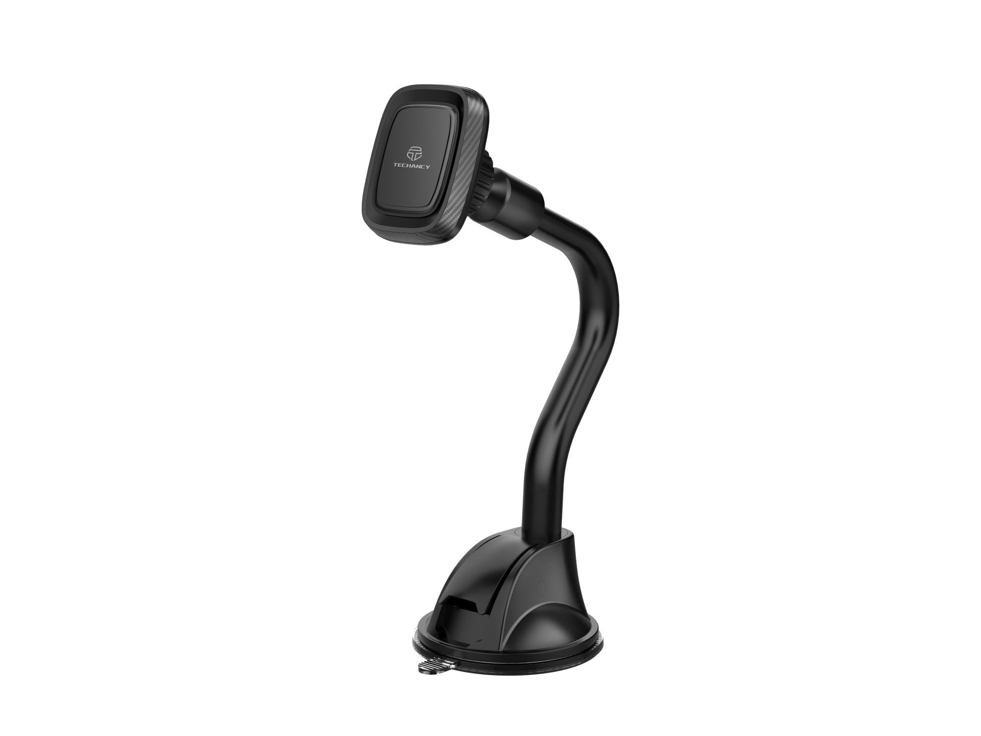 Techancy Suporte Magnético Para Telemóvel Car Preto Ti2211, Forte Adsorção Magnética, Rotação De 360 Graus. Fácil De Instalar.