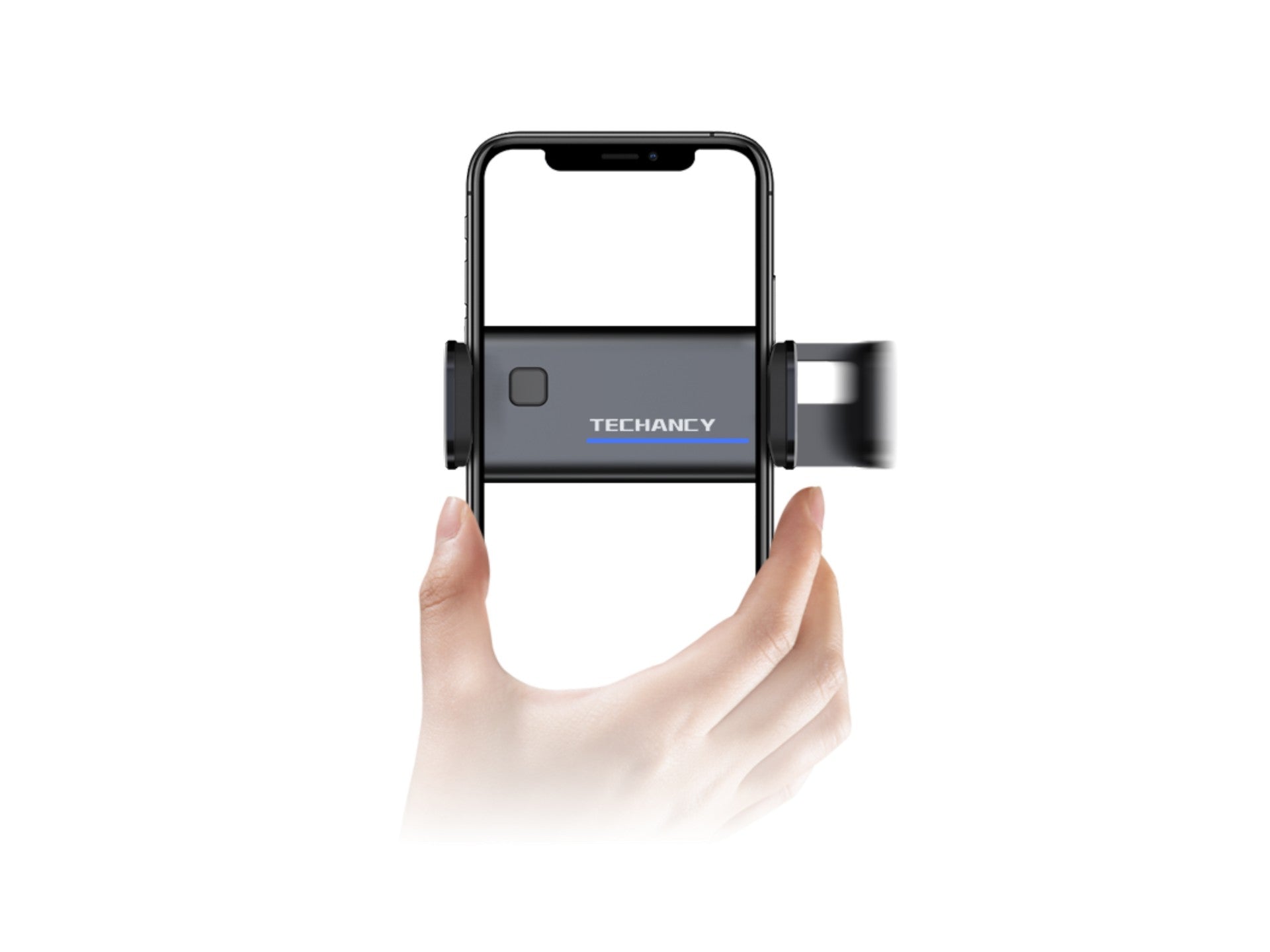 Techancy Suporte Para Veículo Elétrico Preto LA0022, Abertura E Fecho Por Toque Inteligente, Bloqueio Automático,