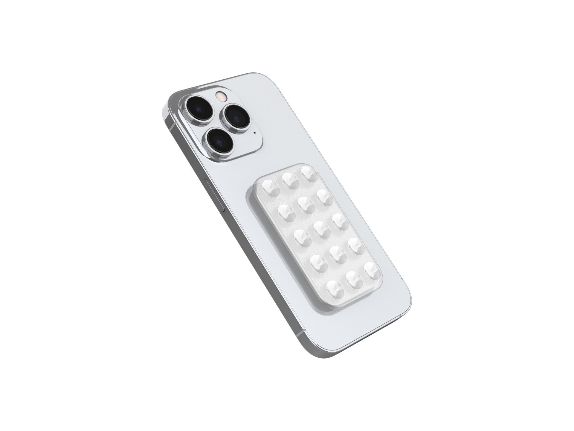 Techancy Silicone Suction Cup Phone Holder TZ6300, Strong Adsorption, Washable and Reusable Many Times