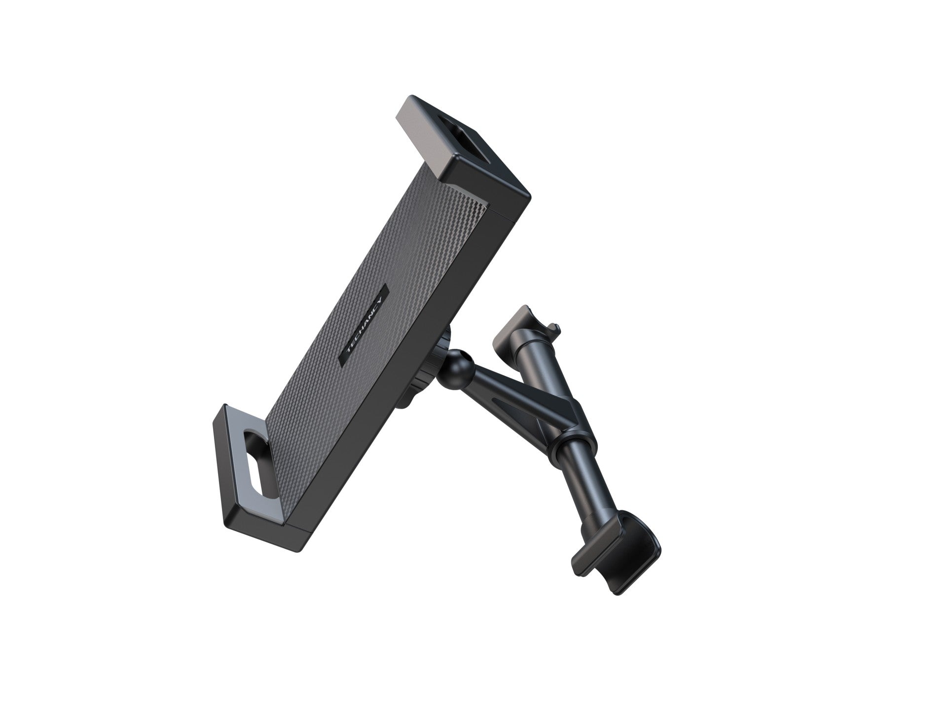 Techancy Suporte Universal Para Tablets TI2289, Vista Giratória De 360° Para Dispositivos De 4,7 - 12,9 Polegadas, Preto