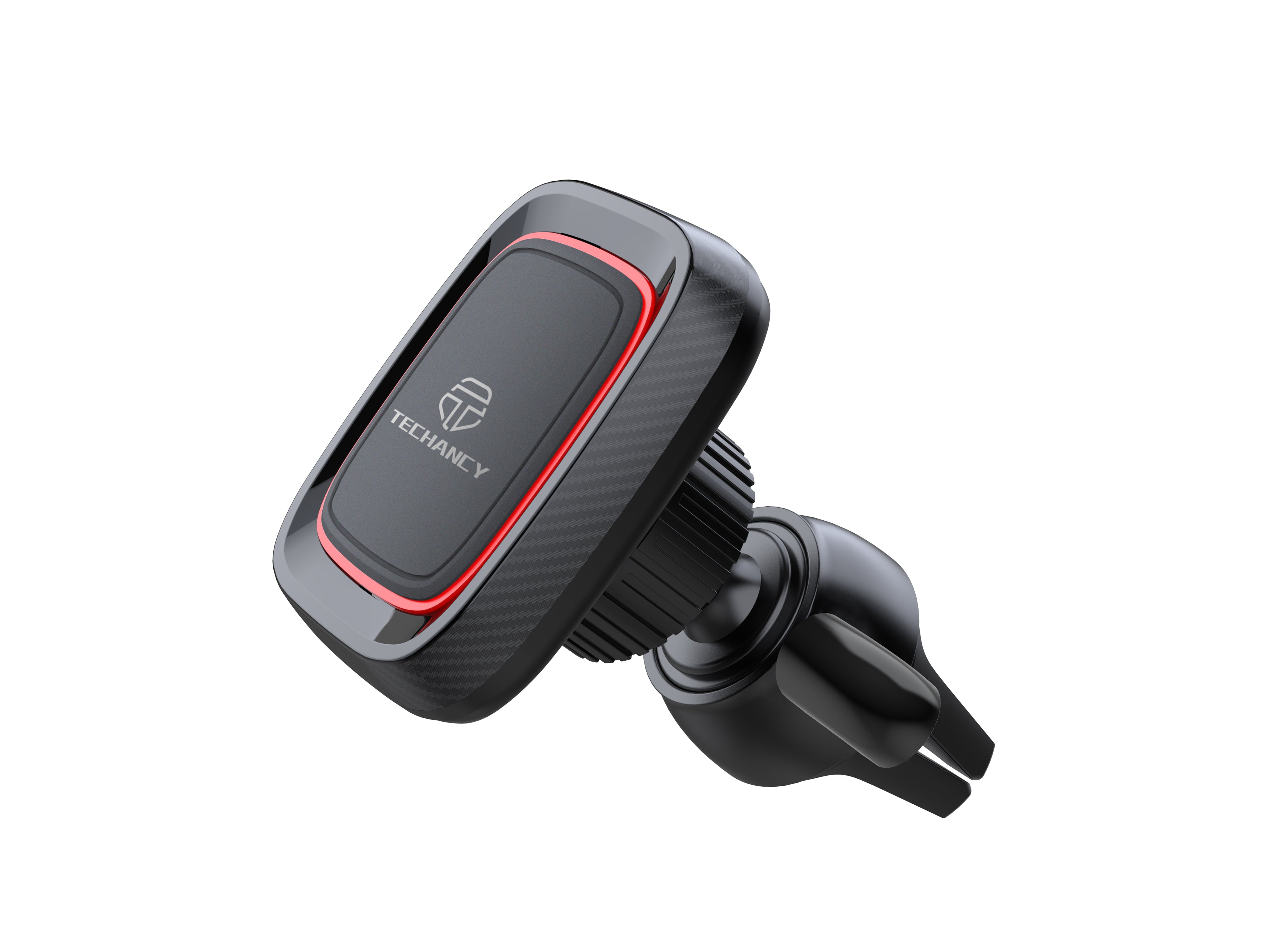 Techancy Ti2209 Magnetic Car Phone Holder, Strong Magnetic Adsorption Capacity. Black