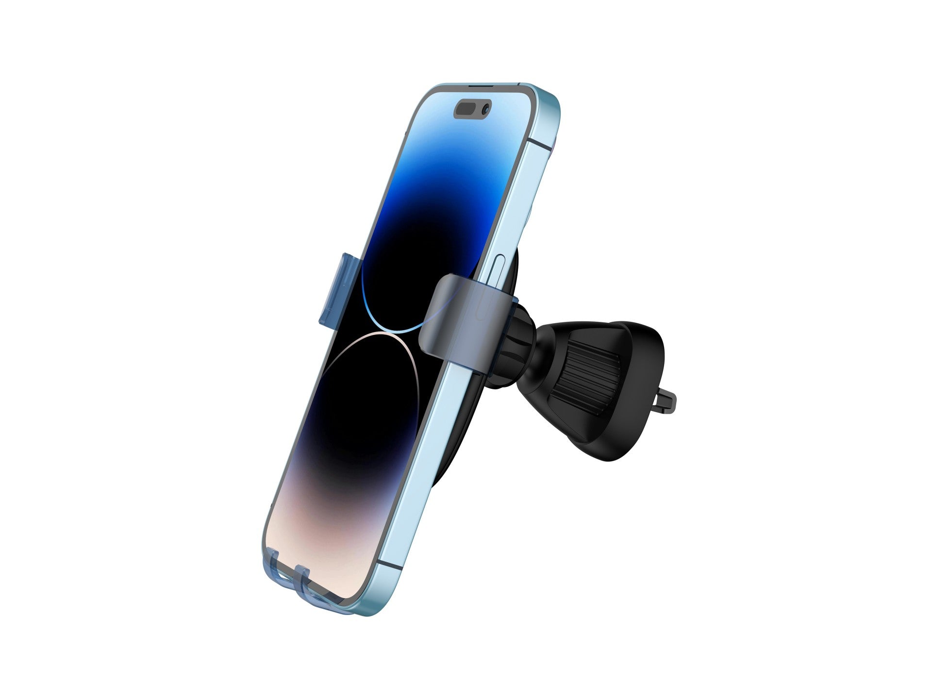 Techancy Suporte Gravitacional Para Automóvel Para Telemóveis 4,7 - 7.2 TI2320, Ângulo De Visualização Ajustável, Preto