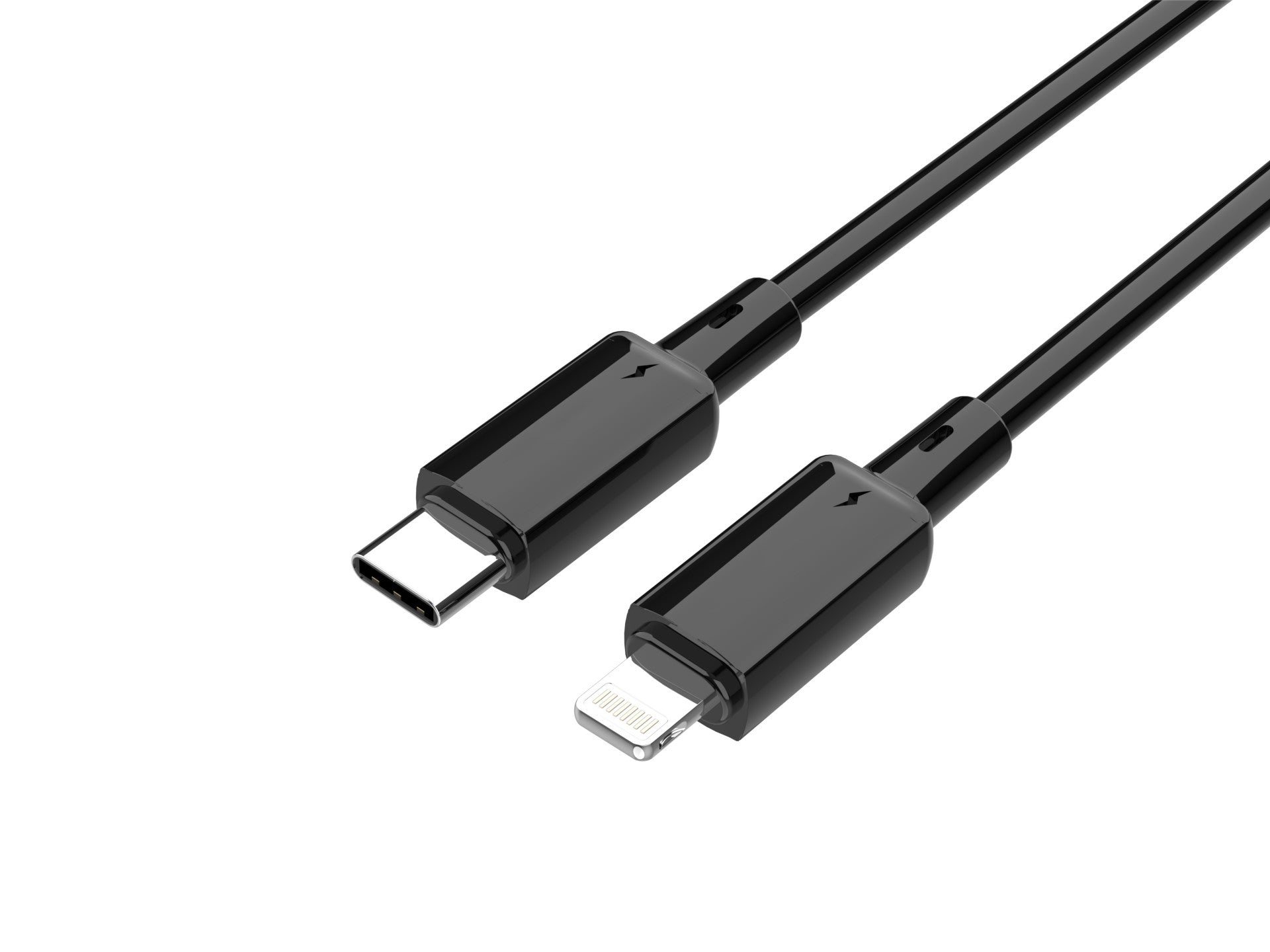 Techancy Cabo USB C para Lightning TB1803 1m 30W Carregamento rapido e dados iPhone 7 8 XS 11 12 13 14 Preto