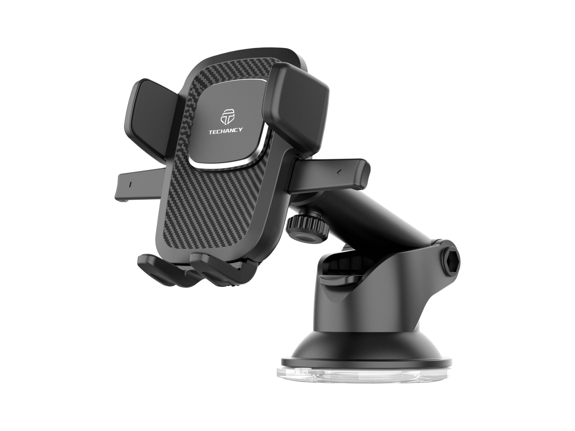 Soporte para teléfono de coche Techancy Ti2295, ABS de alta resistencia, para teléfonos móviles de 4 a 6,8 pulgadas