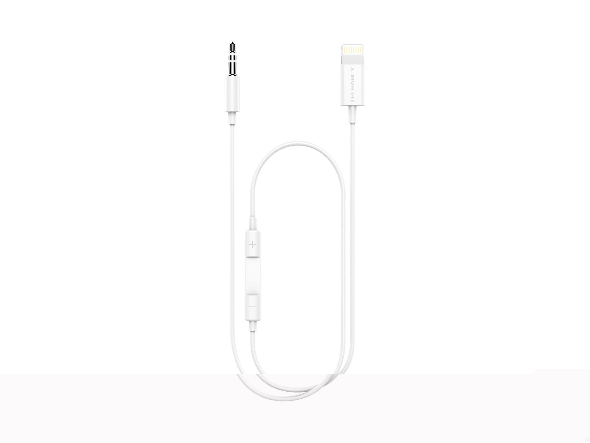 Cargador Techancy TA2802 blanco de 20 W con compatibilidad con PD y QC3.0 y cable USB-C blanco de 1 m
