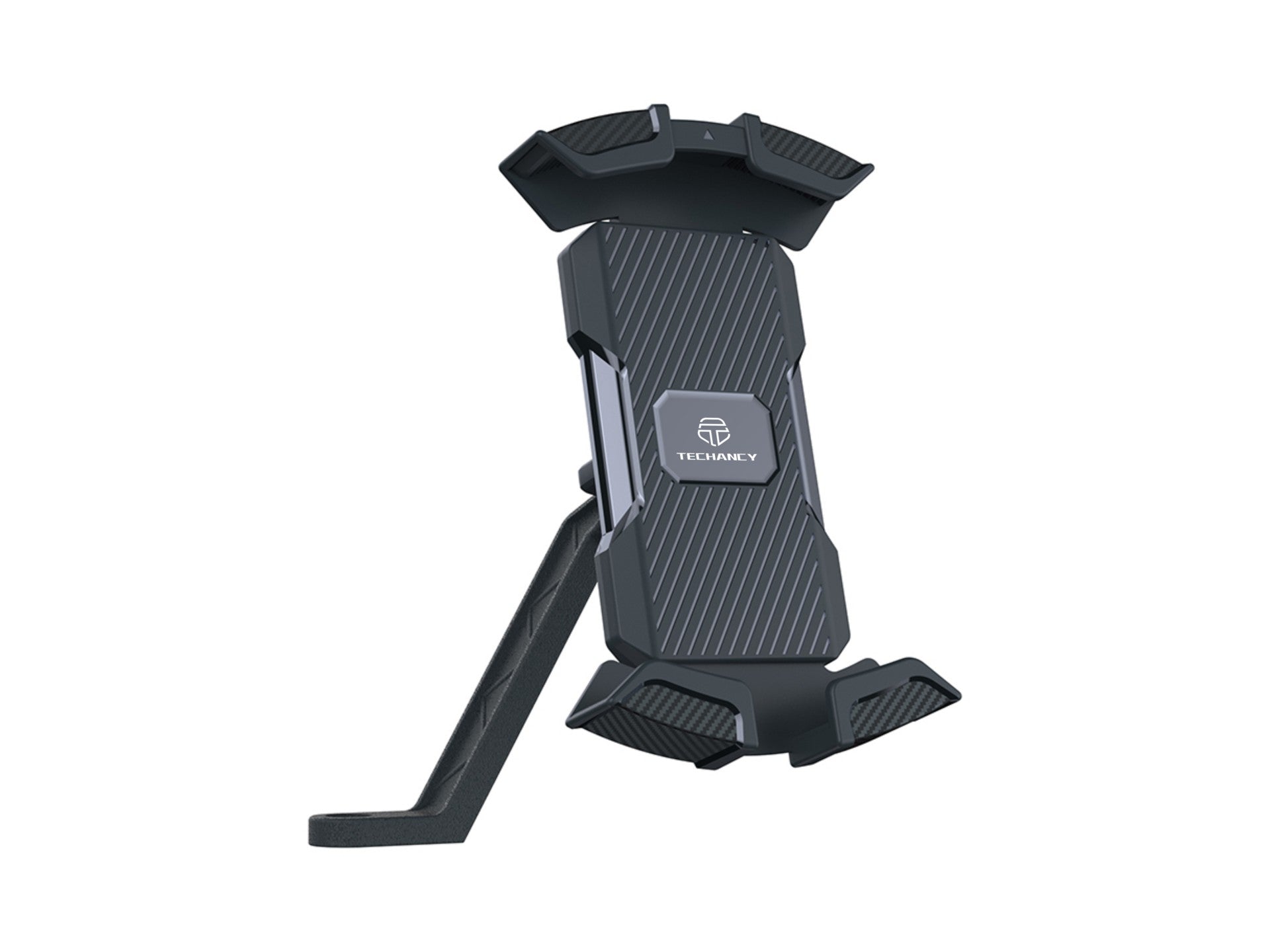 Soporte para teléfono para motocicleta Techancy Ti2303, de 4,7 a 6,8 pulgadas, para espejo retrovisor de motocicleta, no se mueve fácilmente.