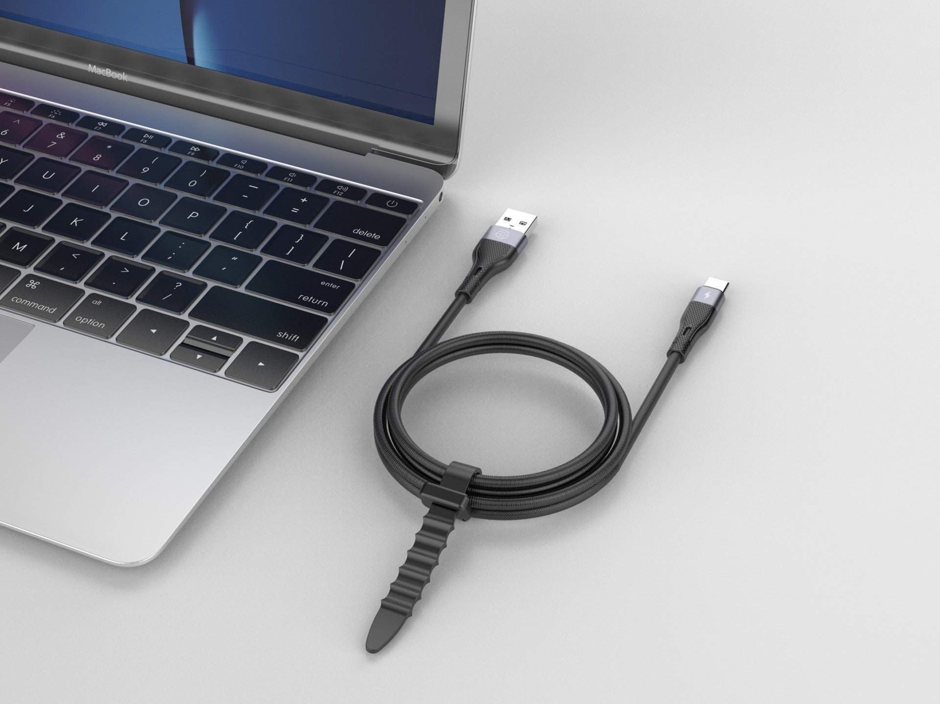 Cabo De Dados Usb Tipo C Preto TB1779, Carregamento Rápido De 3,1 A, Suporta Transferência De Dados De 480 Mbps