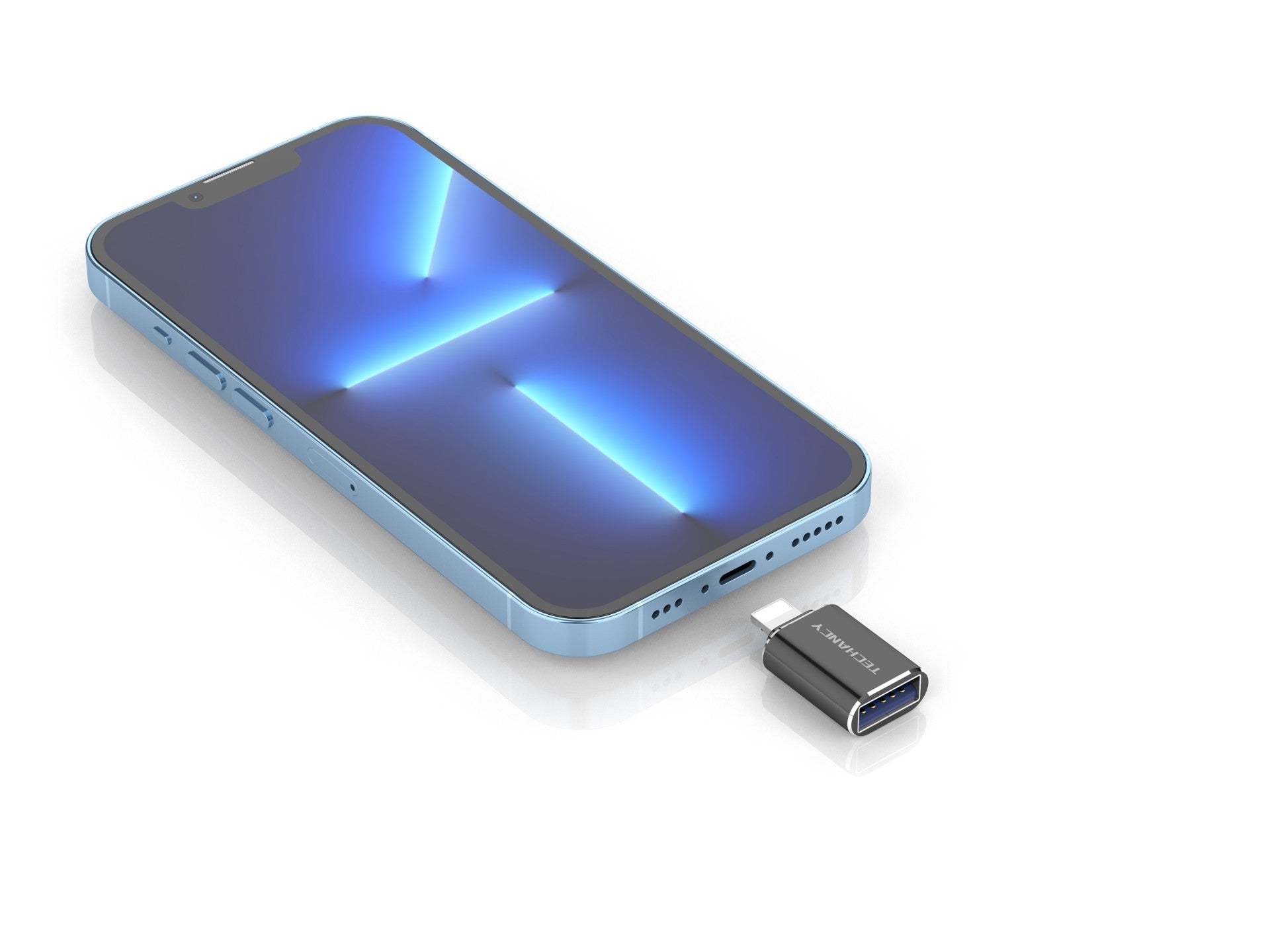 Techancy Adaptador Otg Usb 3.0 Preto KK2109, Suporta Leitura/Gravação De Unidade Flash Usb, Ligações De Teclado E Rato