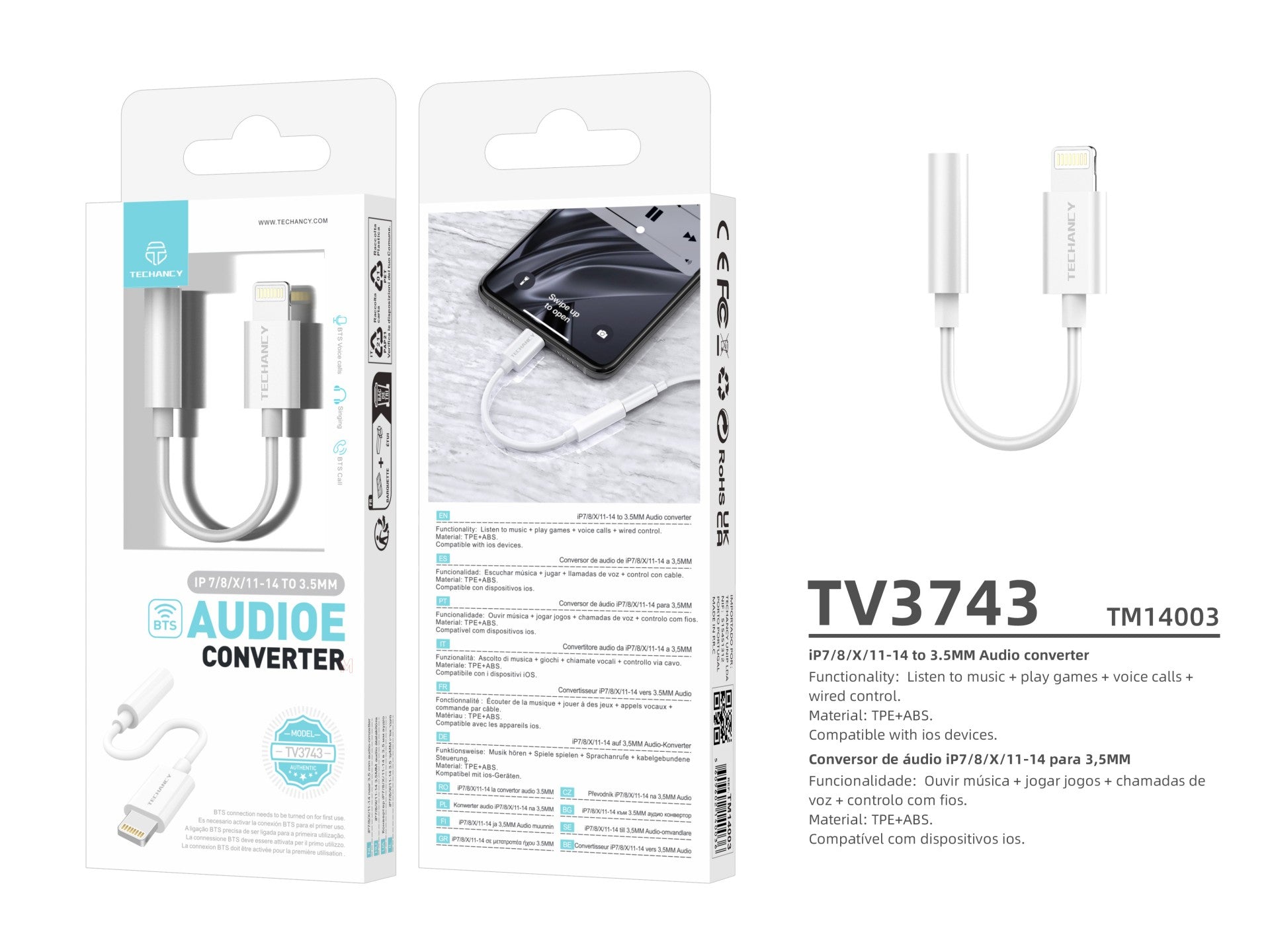 Techancy Magnetic Car Phone Holder Ti2285, Strong Magnetic Adsorption Capacity. Black and Red.