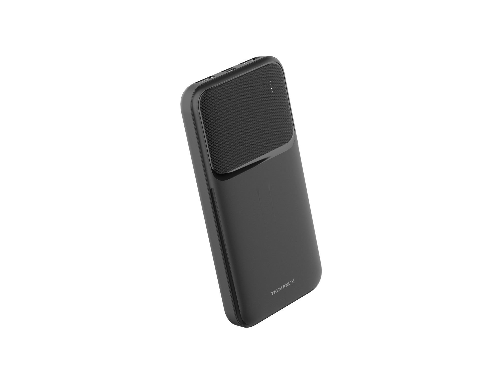 Techancy Power Bank 10000mah Negro TF2781, ¡Carga rápida de 10w para teléfonos inteligentes, tabletas y más!