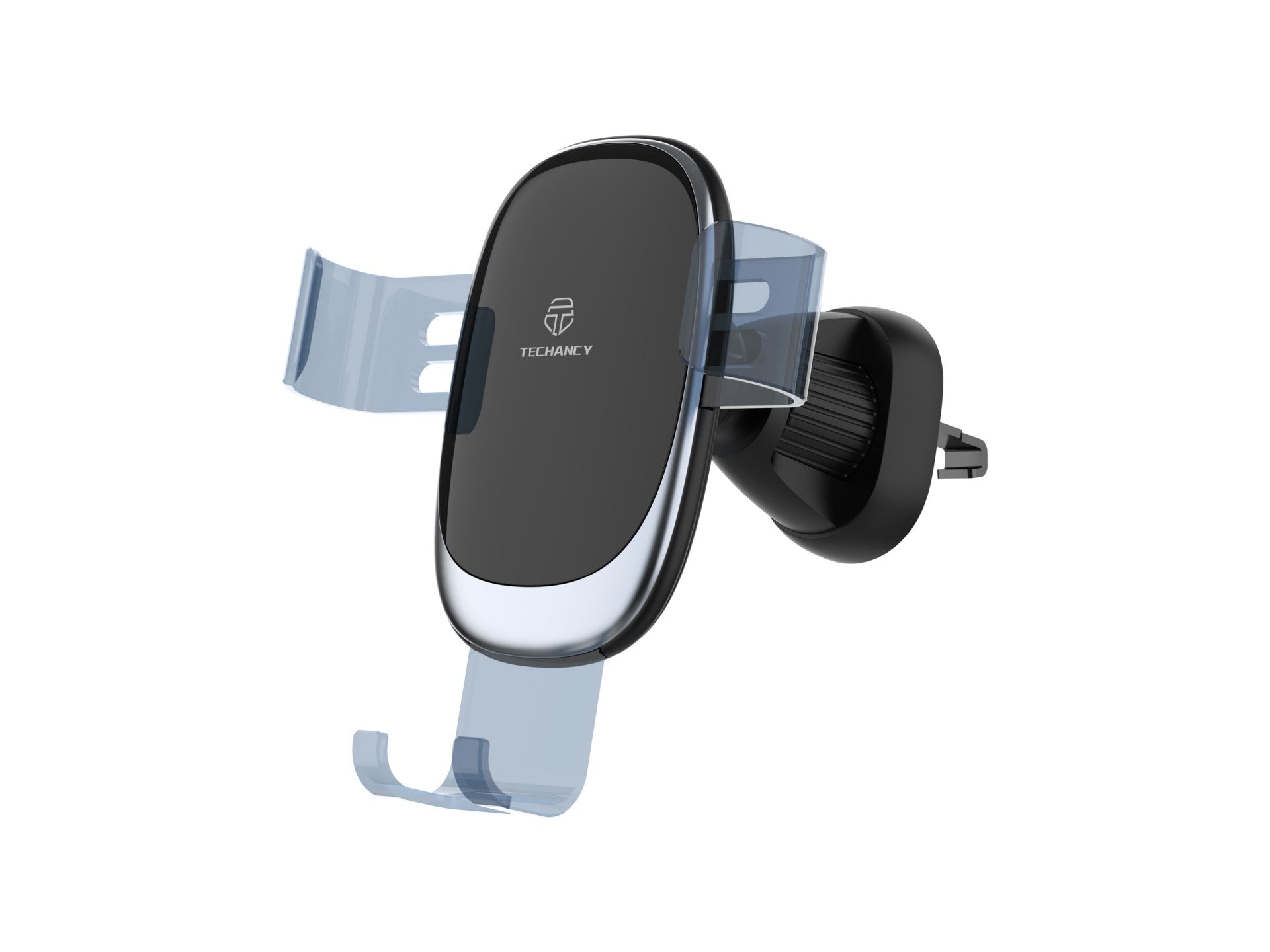 Techancy Suporte Gravitacional Para Automóvel Para Telemóveis 4,7 - 7.2 TI2320, Ângulo De Visualização Ajustável, Preto
