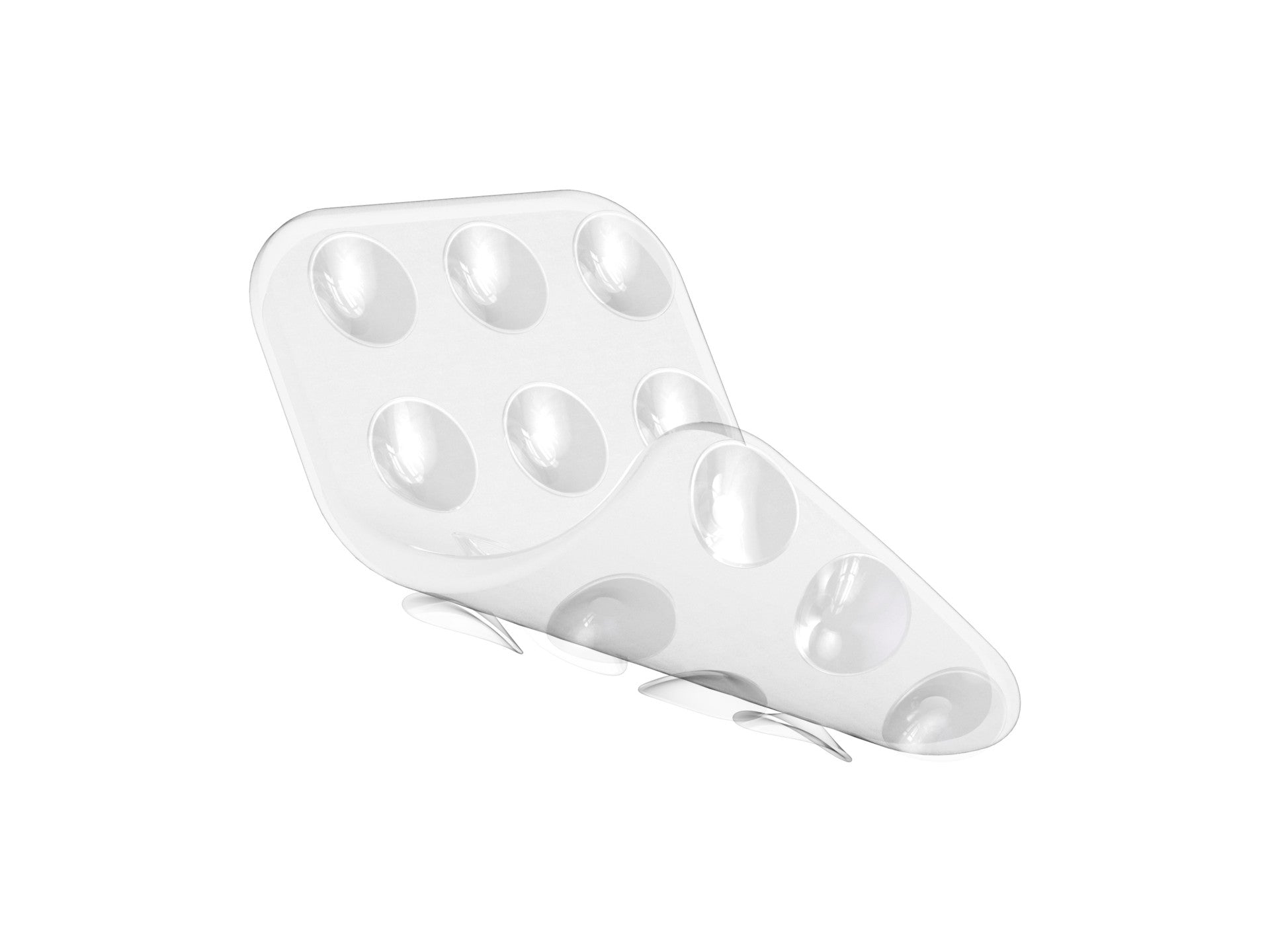 Soporte para teléfono con ventosa de silicona Techancy TZ6300, fuerte absorción, lavable y reutilizable.