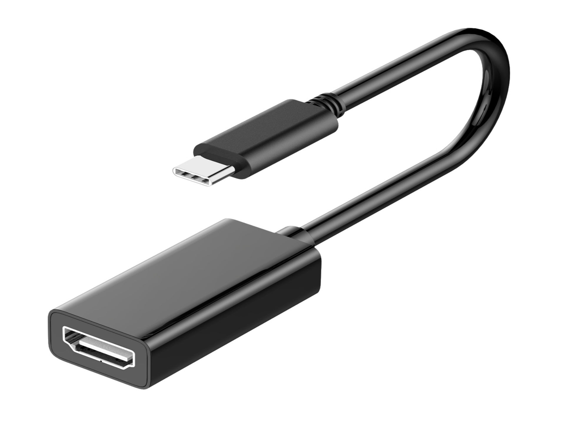 Techancy USB-C Adapter for HDTV 4K*2K, TL7270, Black