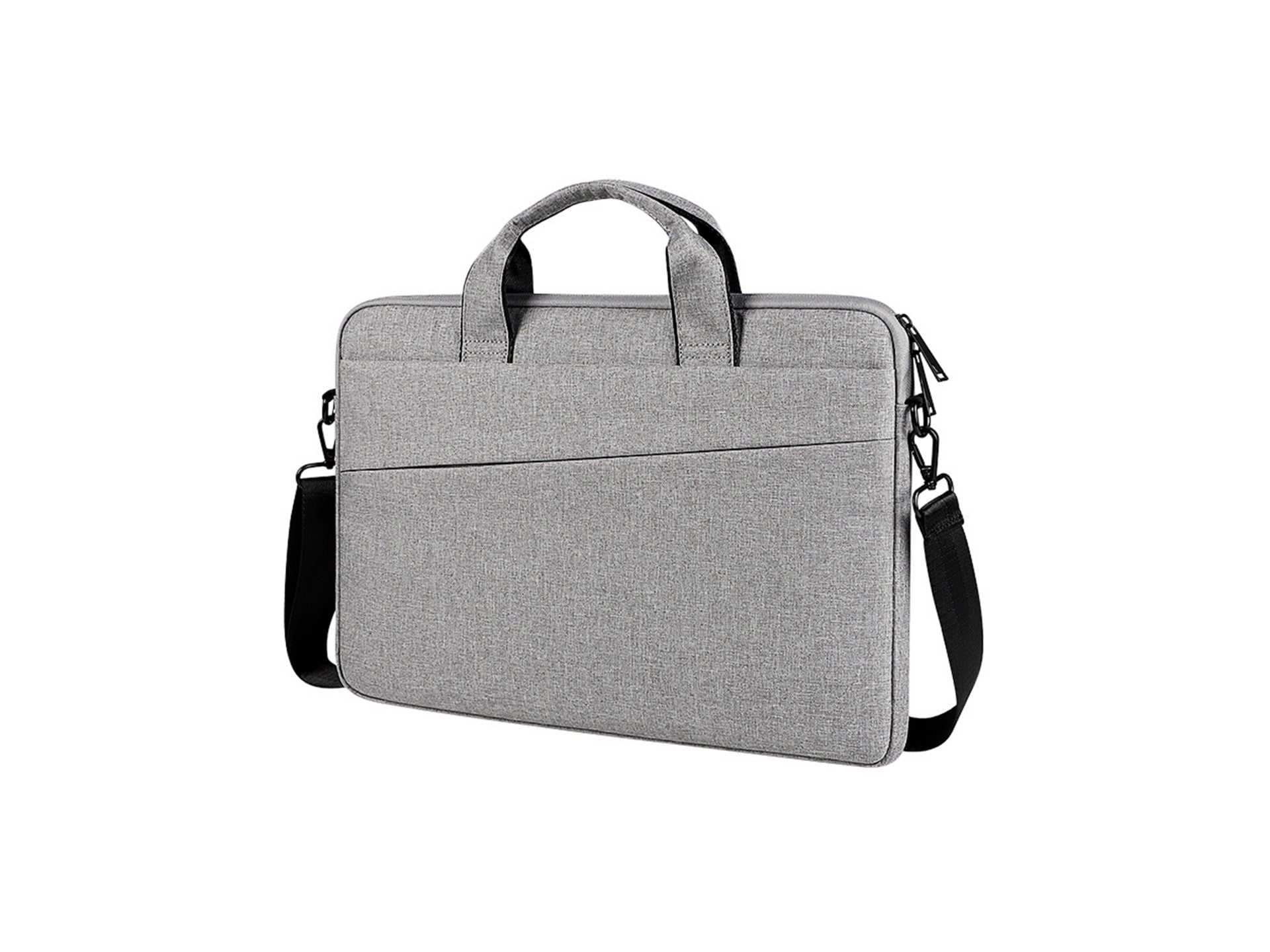 Bolsa para portátil Techancy TW2779, gris, 14,1/15,4 pulgadas, correa ajustable