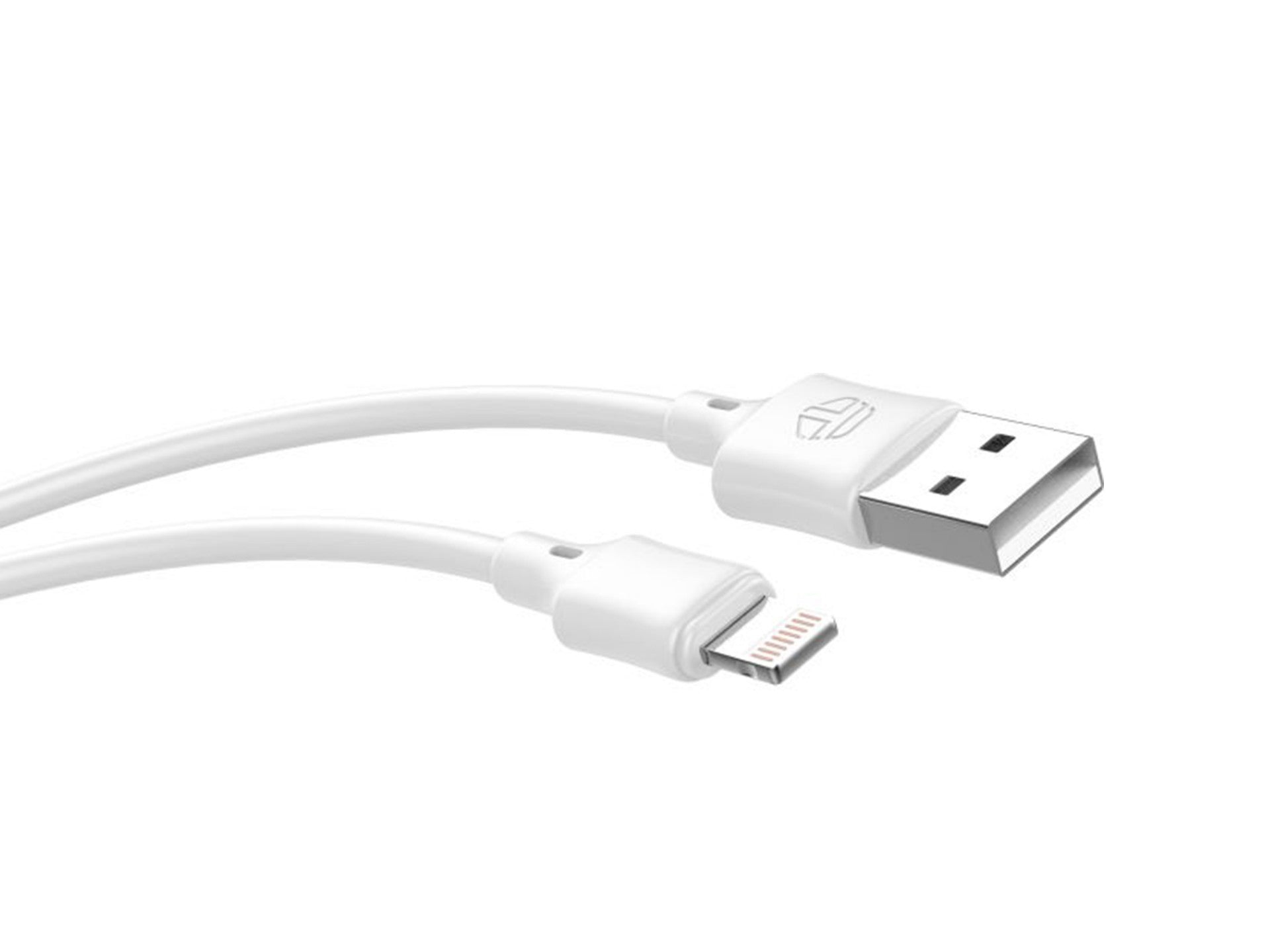 Techancy Cabo De Dados Usb-Lightning Branco TB1671, 2m De Distância, Carregamento 2.4a, Compatível Com Iphone/Ipad