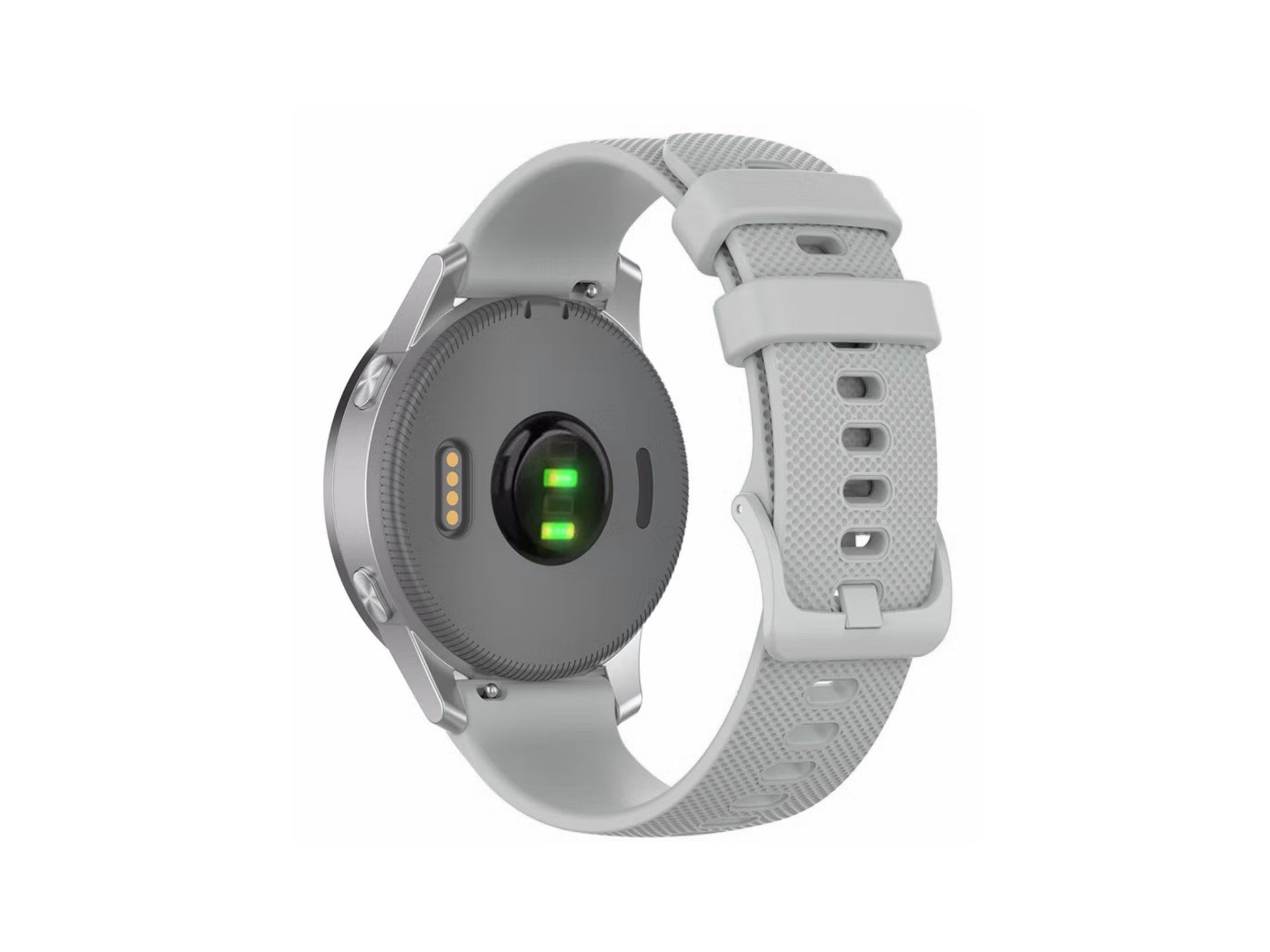 Techancy Bracelete Para Relógio Inteligente Cinzenta KC2120 De 22 Mm, Compatível Com Samsung Galaxy Watch/Huawei Watch