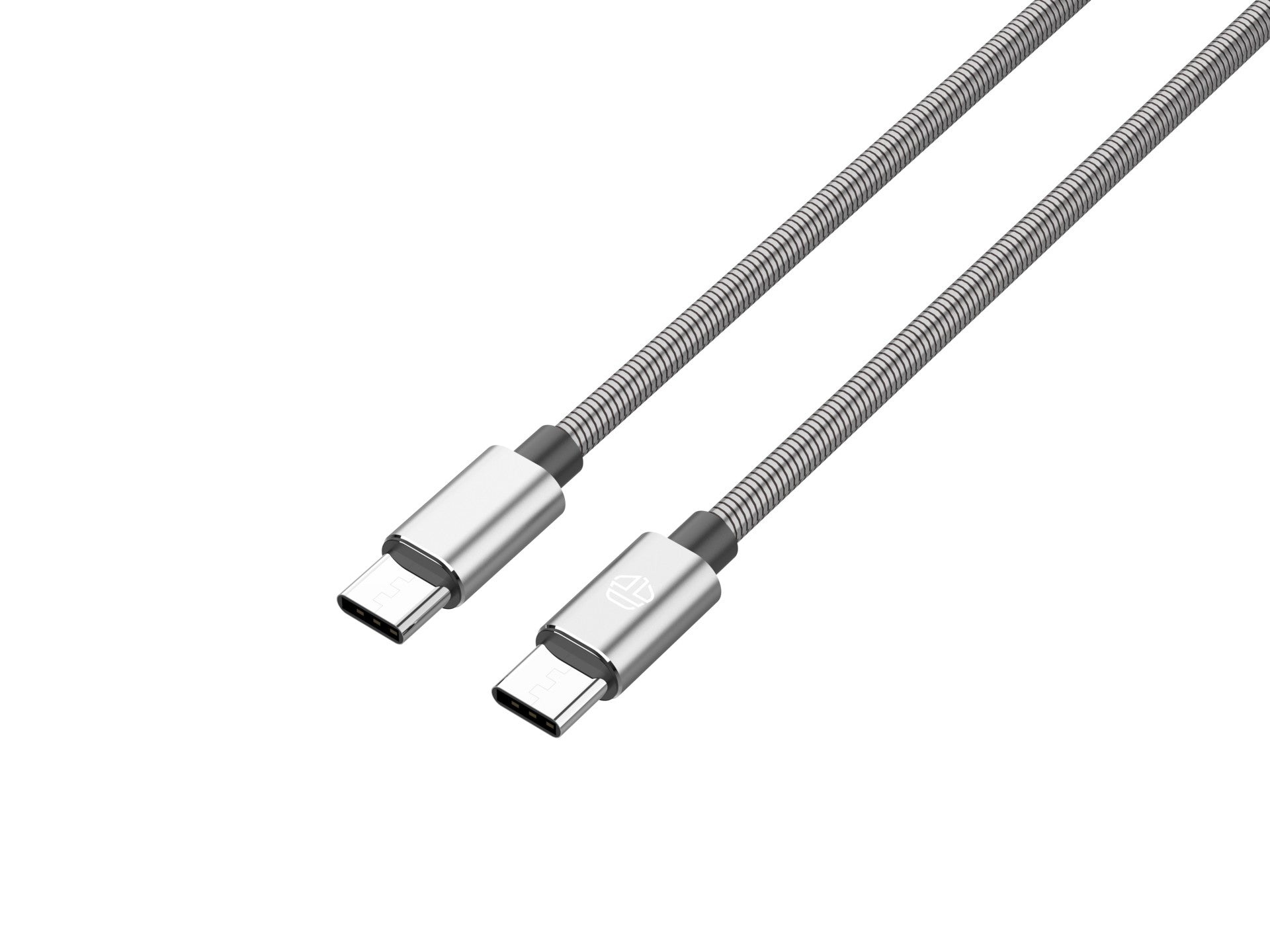 Cable USB-C a Lightning Techancy TB1796 de 1 m, diseño totalmente metálico, resistente a mascotas, carga rápida de 30 W