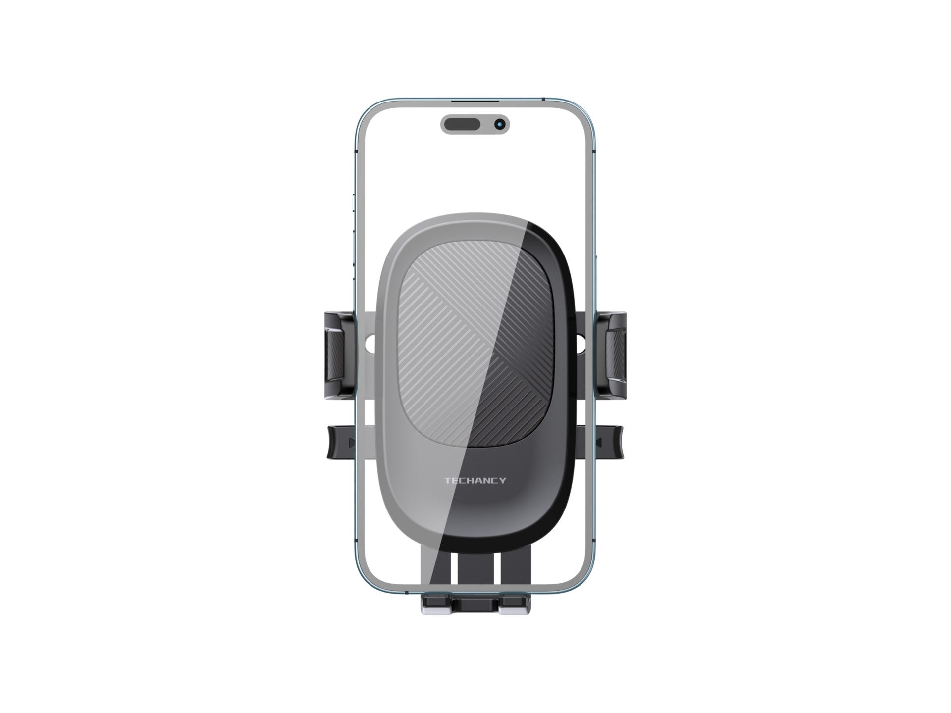 Soporte para teléfono de coche Techancy Ti2329, color negro, para rejilla de ventilación, para teléfonos de 4,7 a 7,2 pulgadas